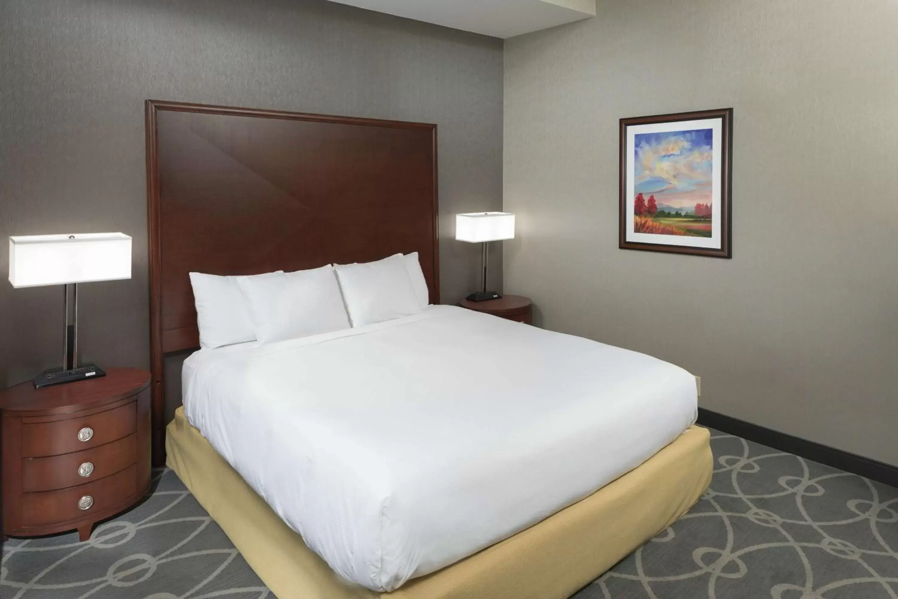 Bed in DoubleTree by Hilton Biltmore/Asheville