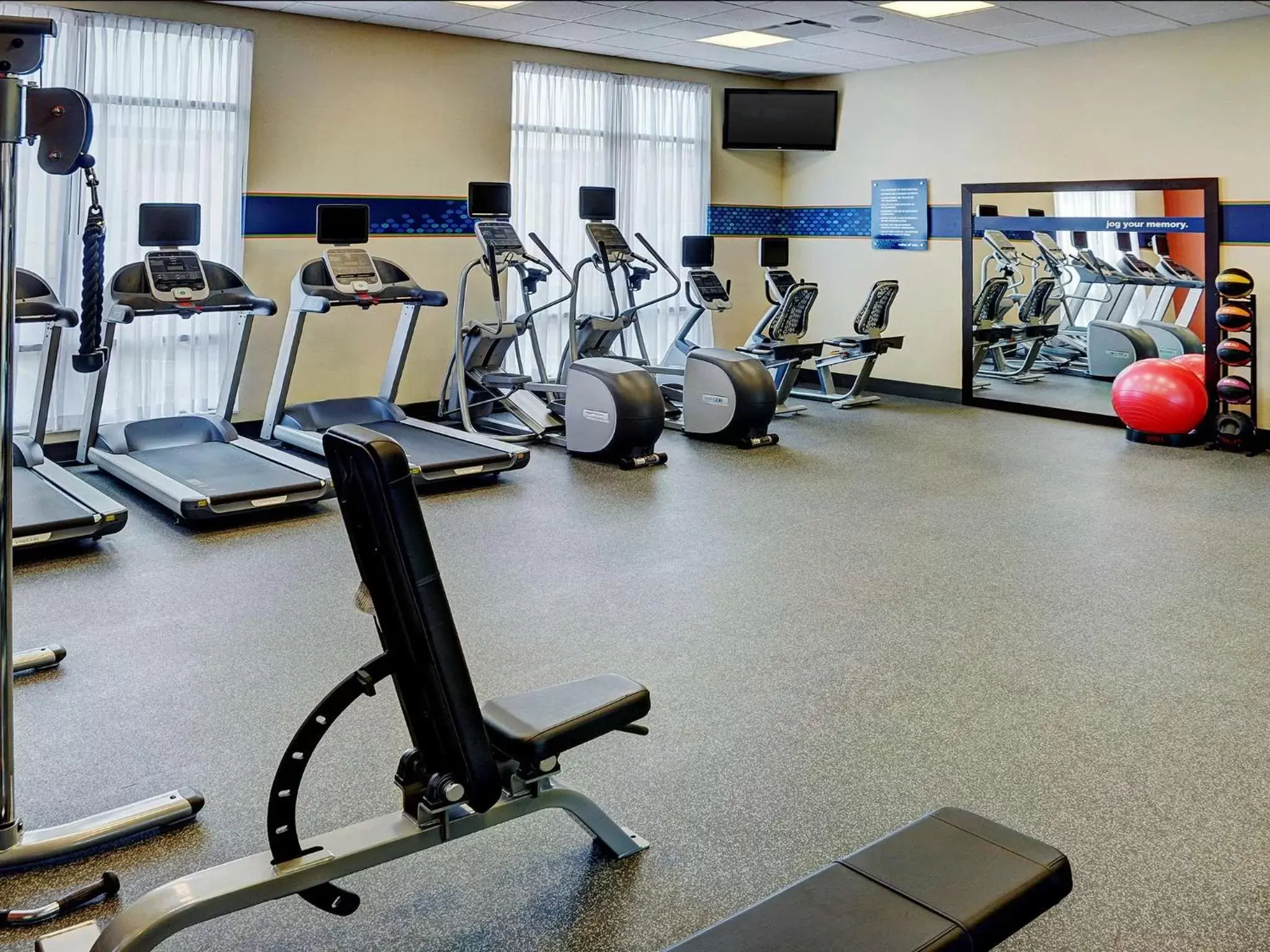 Fitness centre/facilities, Fitness Center/Facilities in Hampton Inn by Hilton Winnipeg