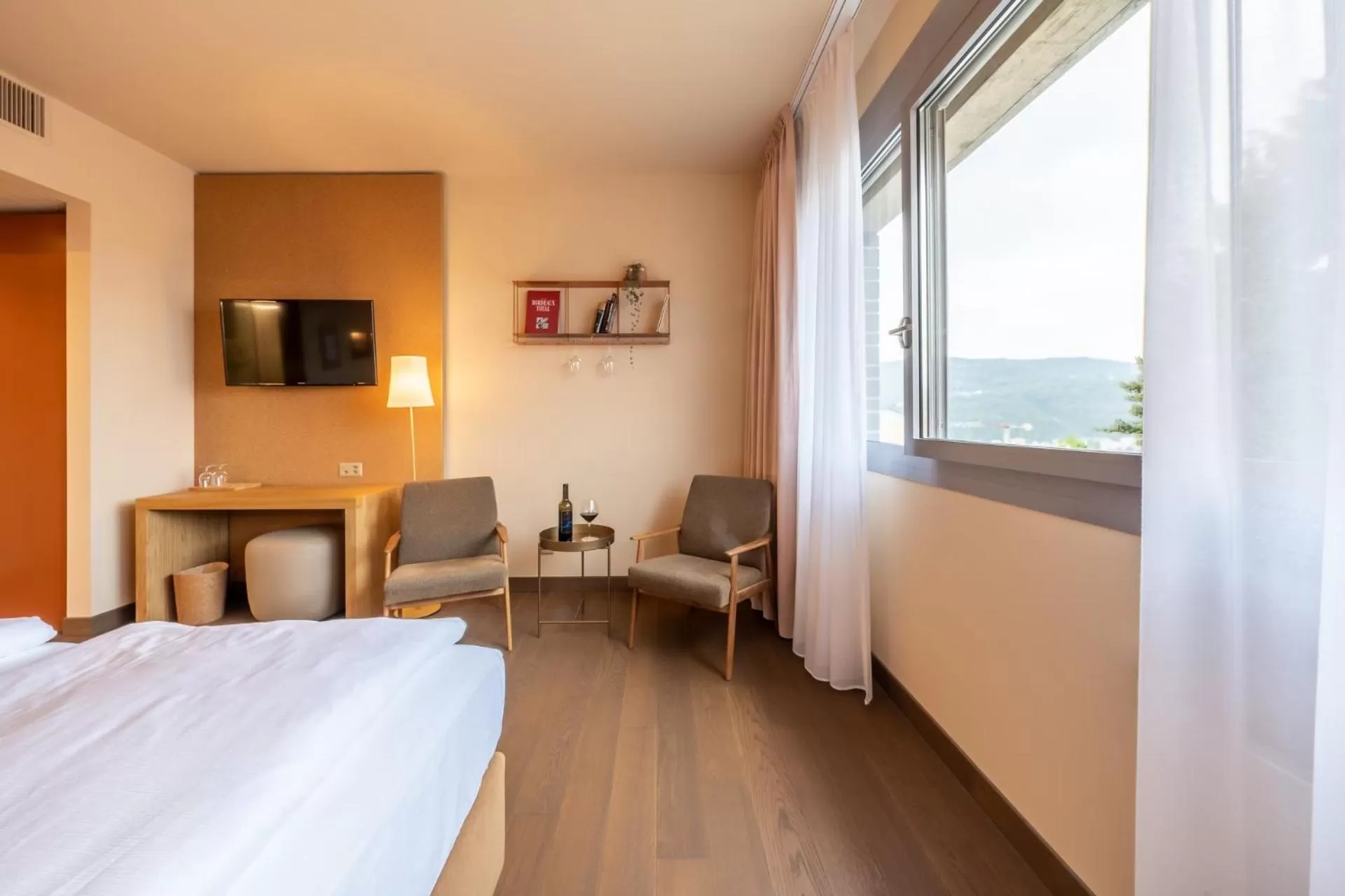 Bed in Conca Bella Boutique Hotel & Wine Experience