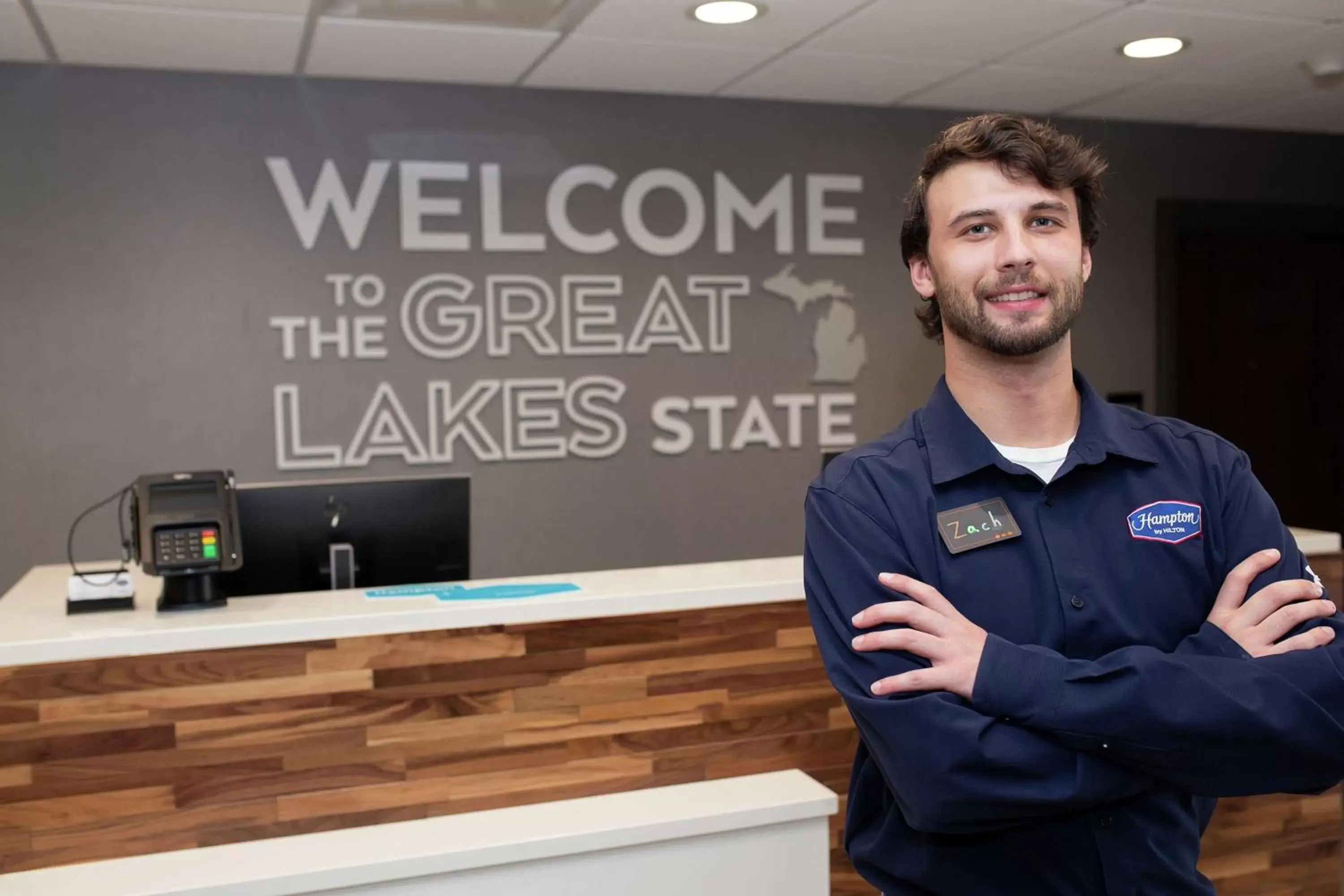 Lobby or reception in Hampton Inn and Suites Dundee