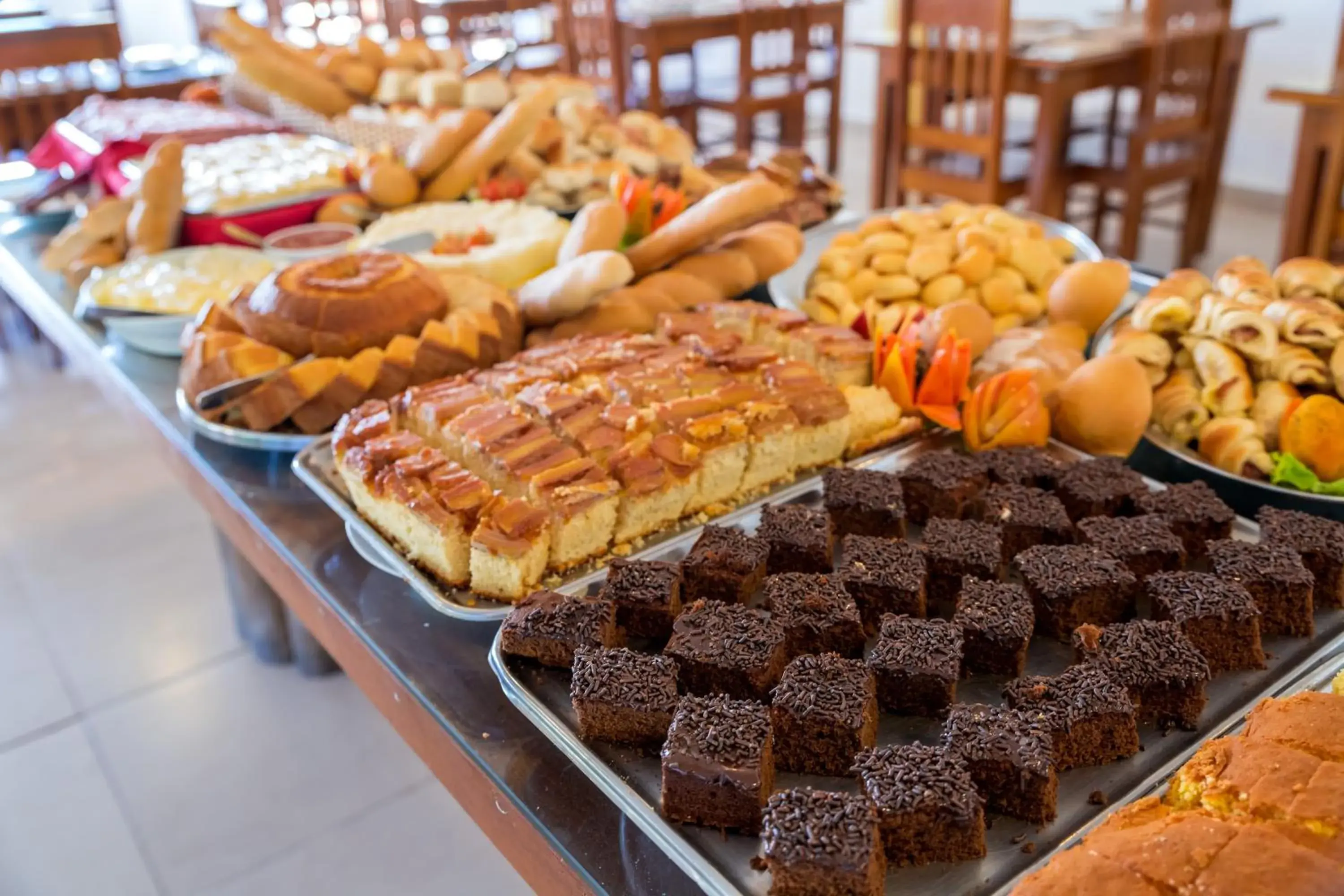 Buffet breakfast in Atlantida Park Hotel