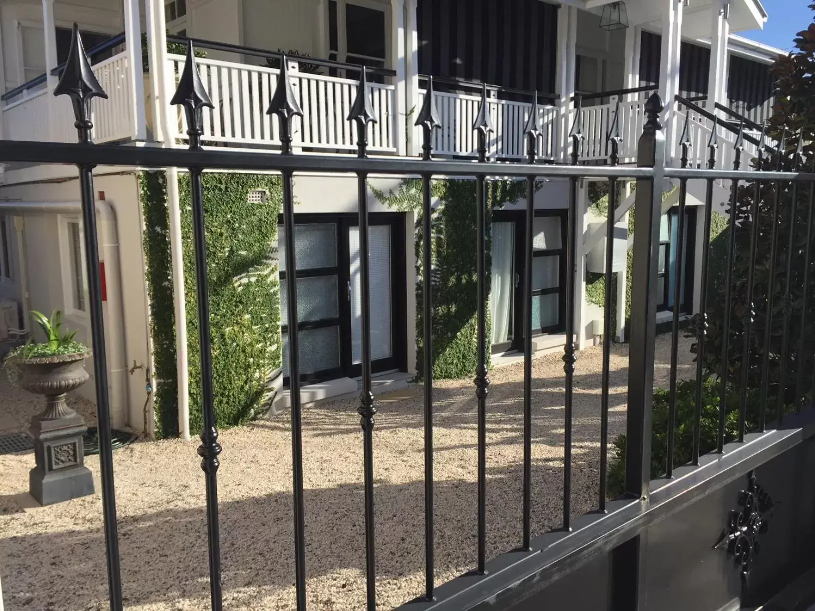 Facade/entrance in Heal House Facade/entrance in Heal House