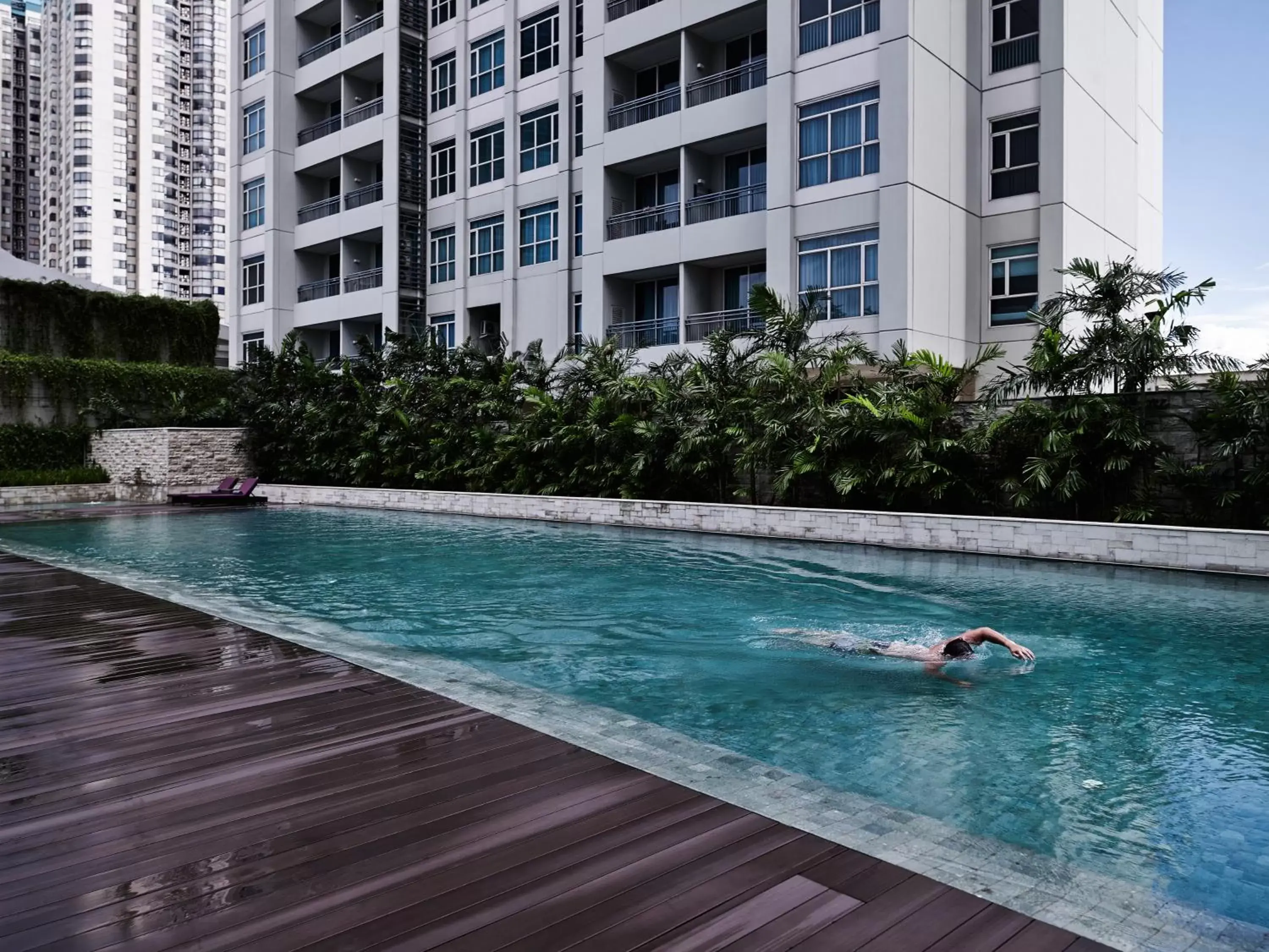 Swimming Pool in Pullman Jakarta Central Park Hotel