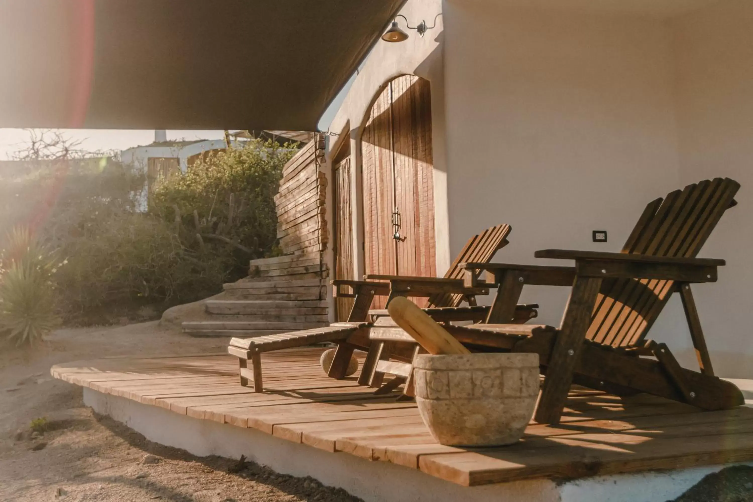 Balcony/Terrace in The White Lodge