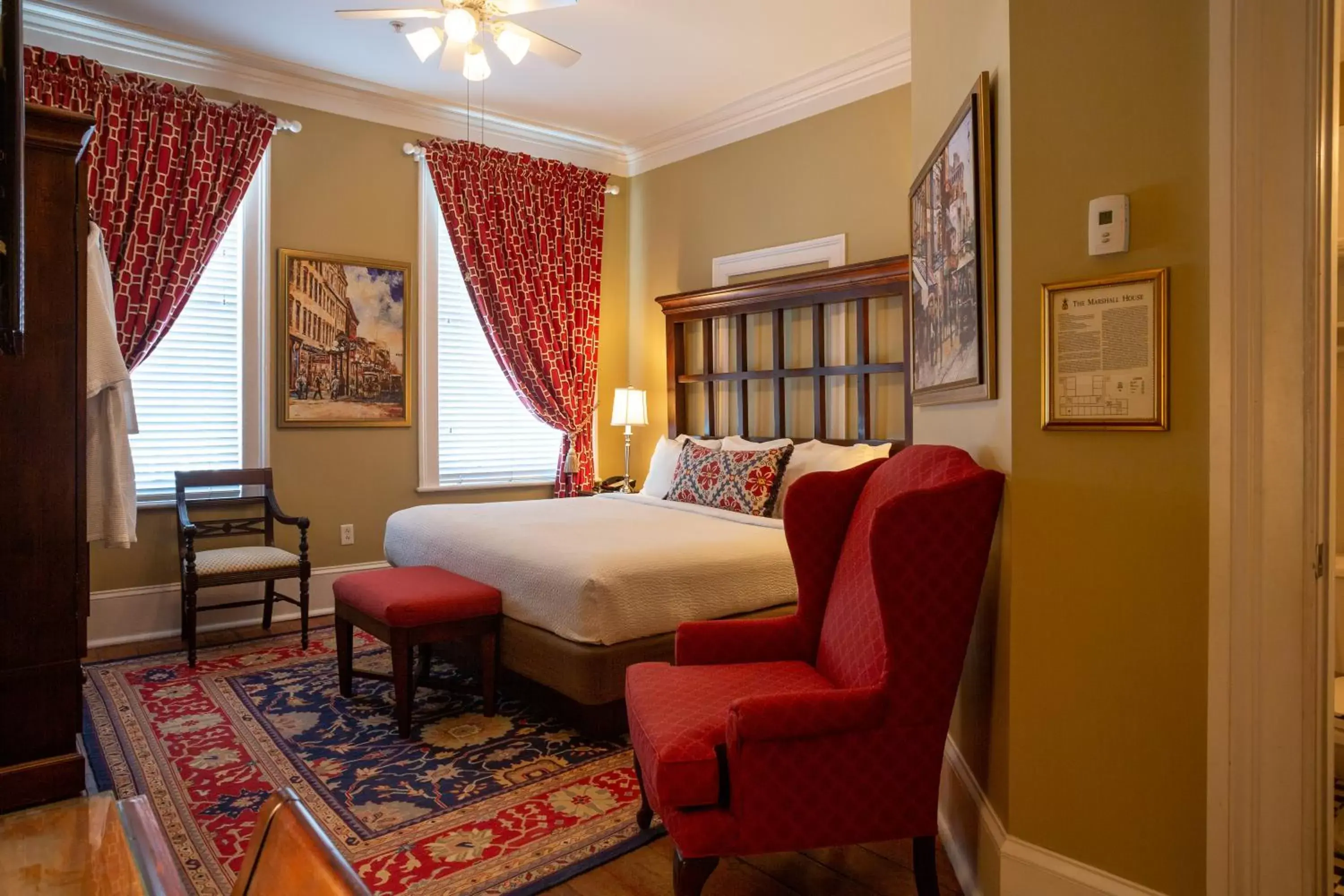 Superior King Room in The Marshall House, Historic Inns of Savannah Collection