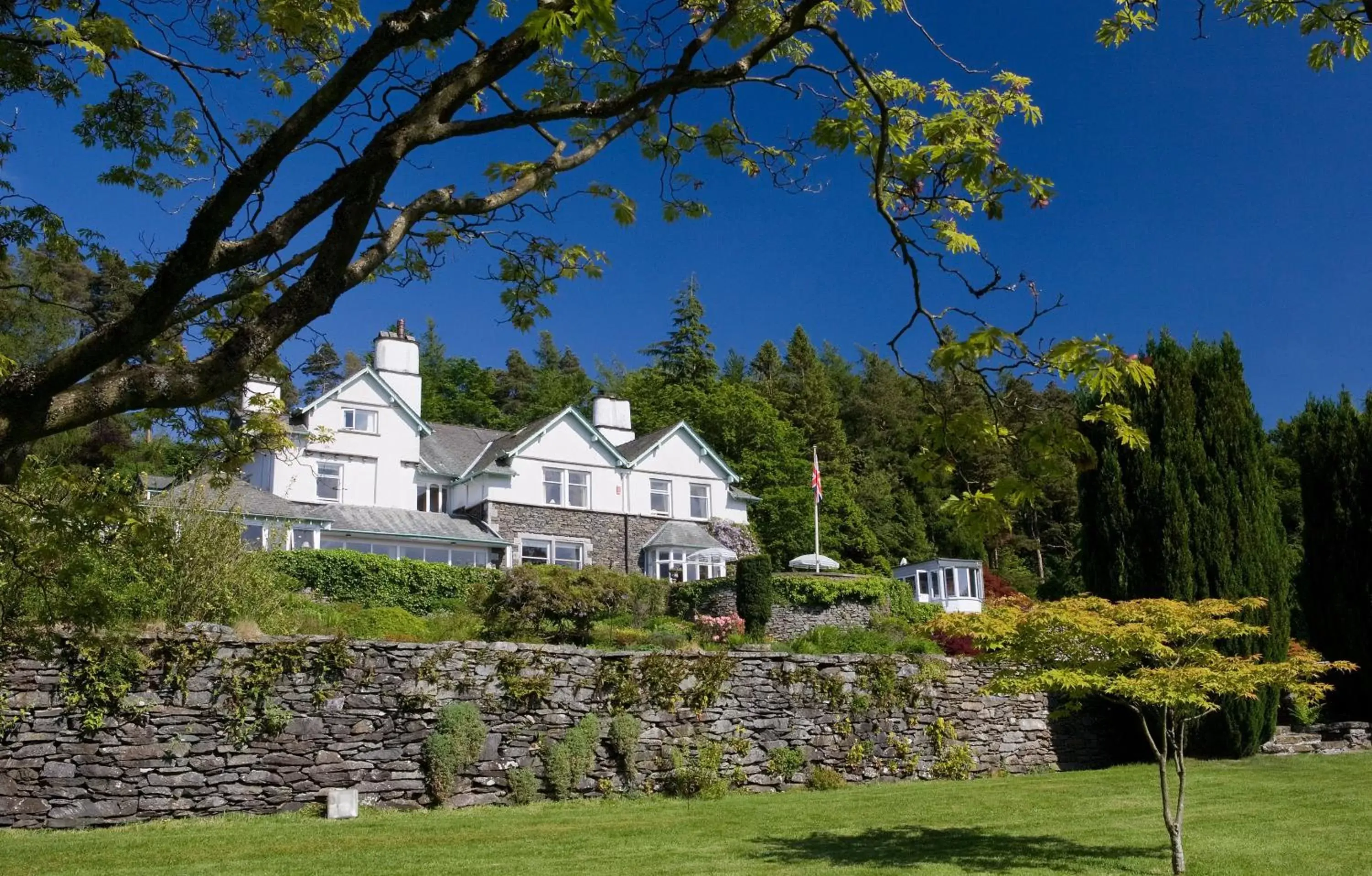 Facade/entrance, Property Building in Lindeth Fell Country House