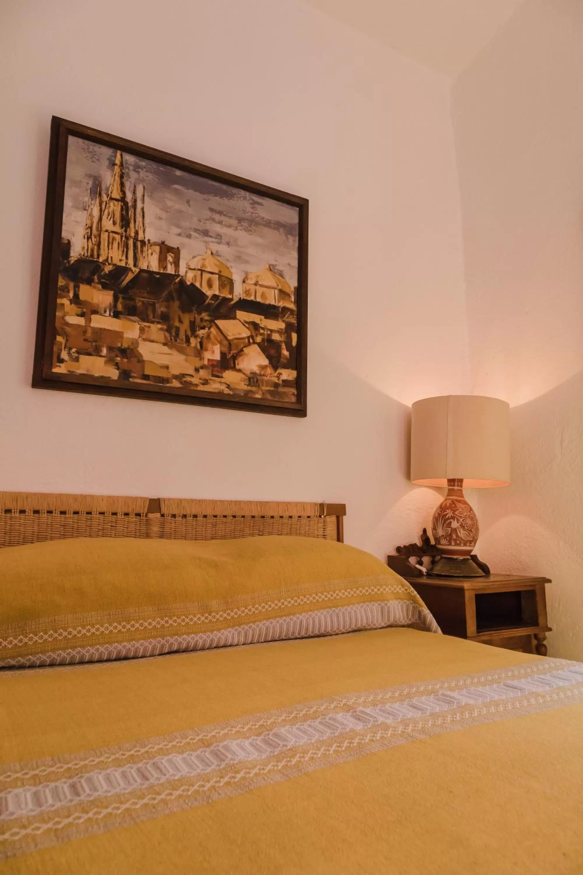 Bed in Mansion del Bosque