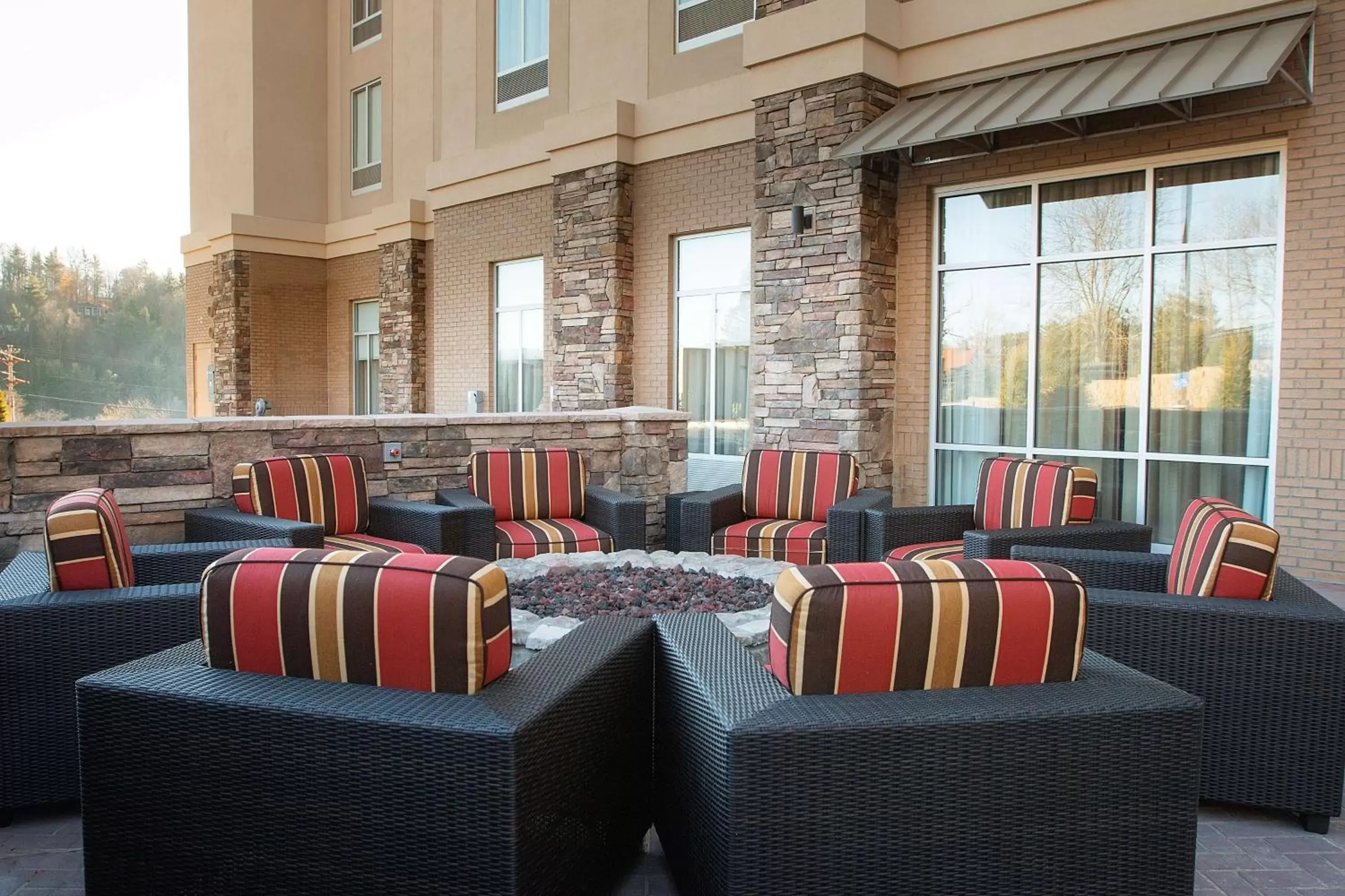 Patio in Hampton Inn & Suites Boone, Nc