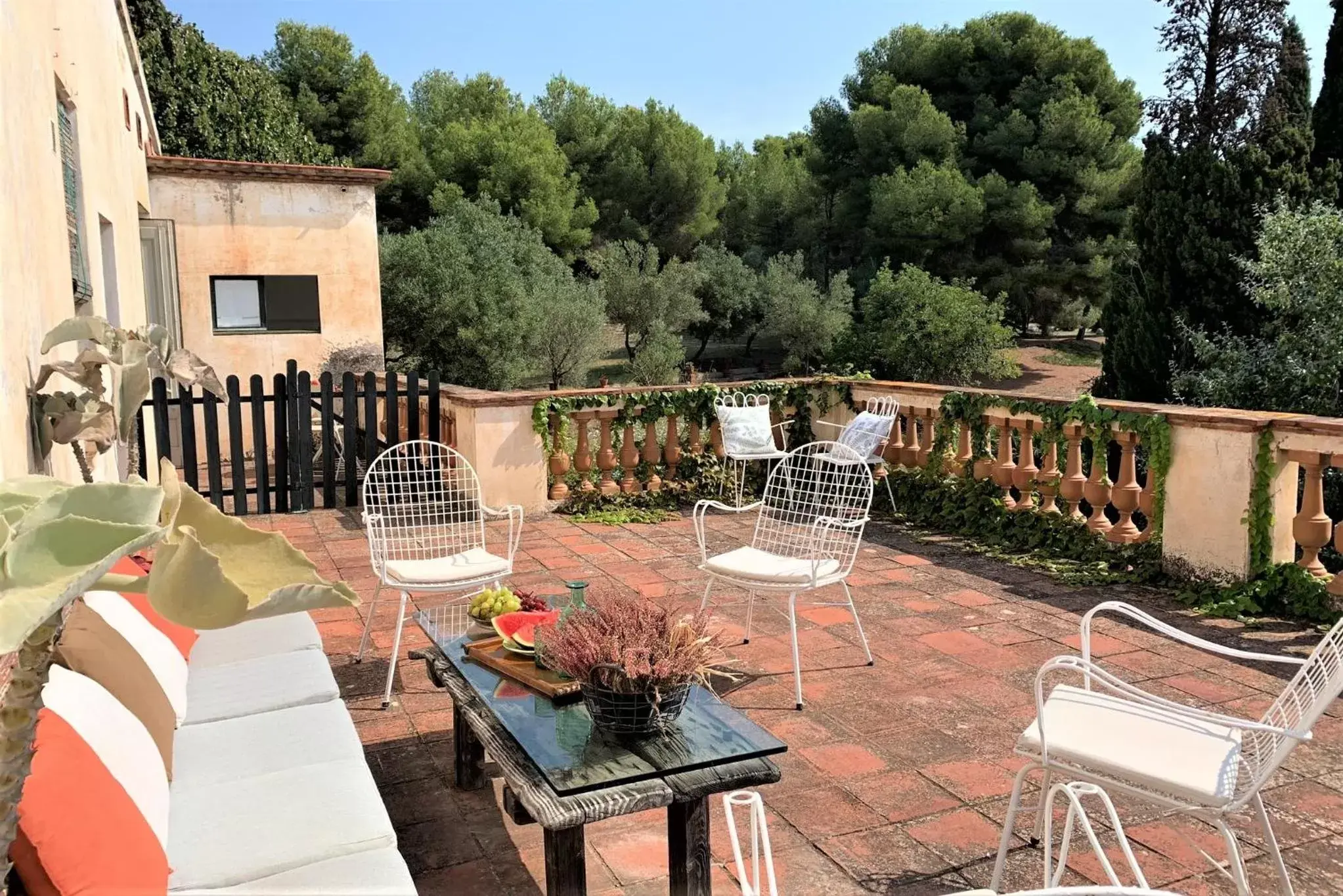 Balcony/Terrace in B&B Can Casadella