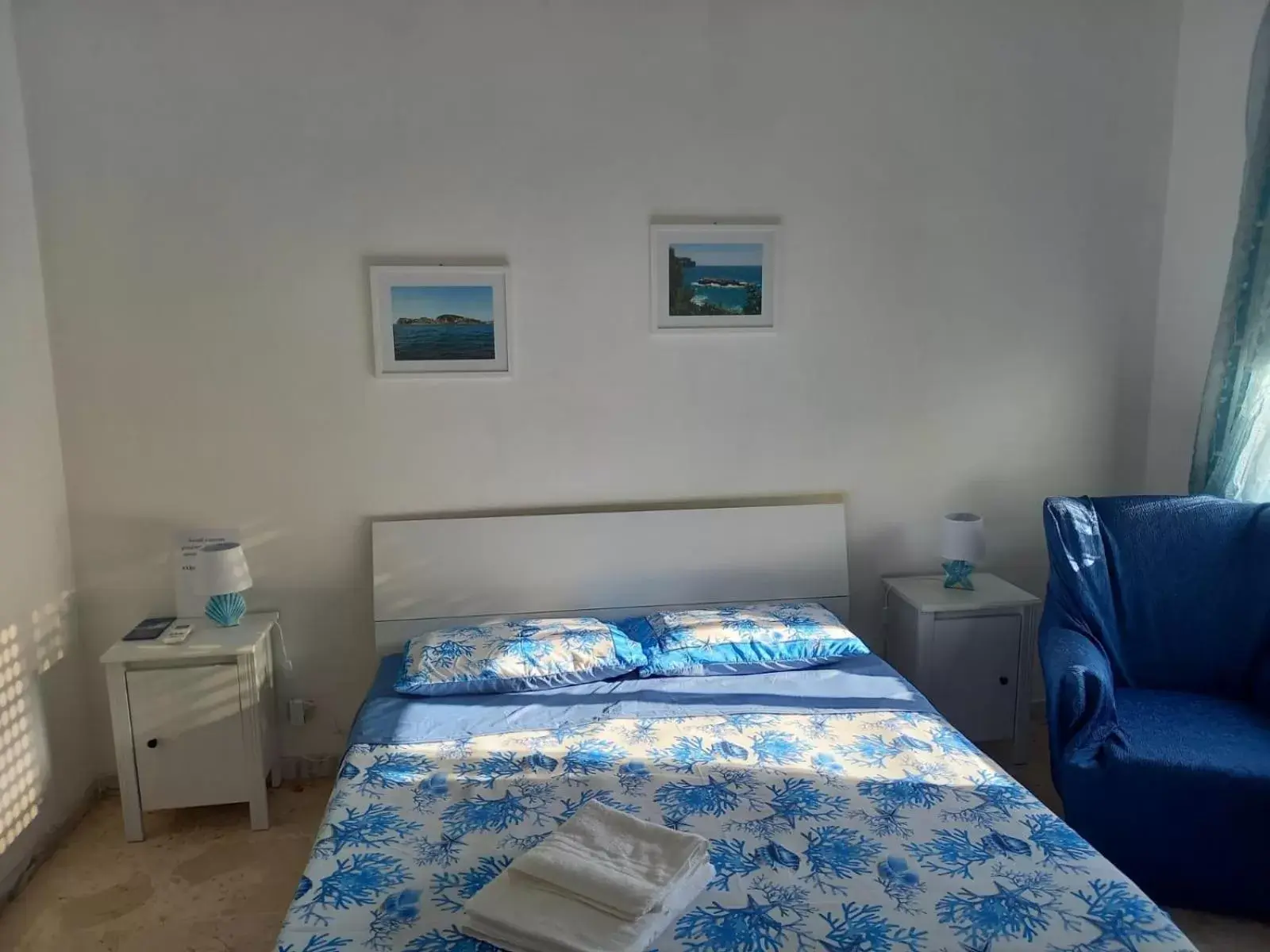 Bed in A Casa di Lidia B&B Gaeta