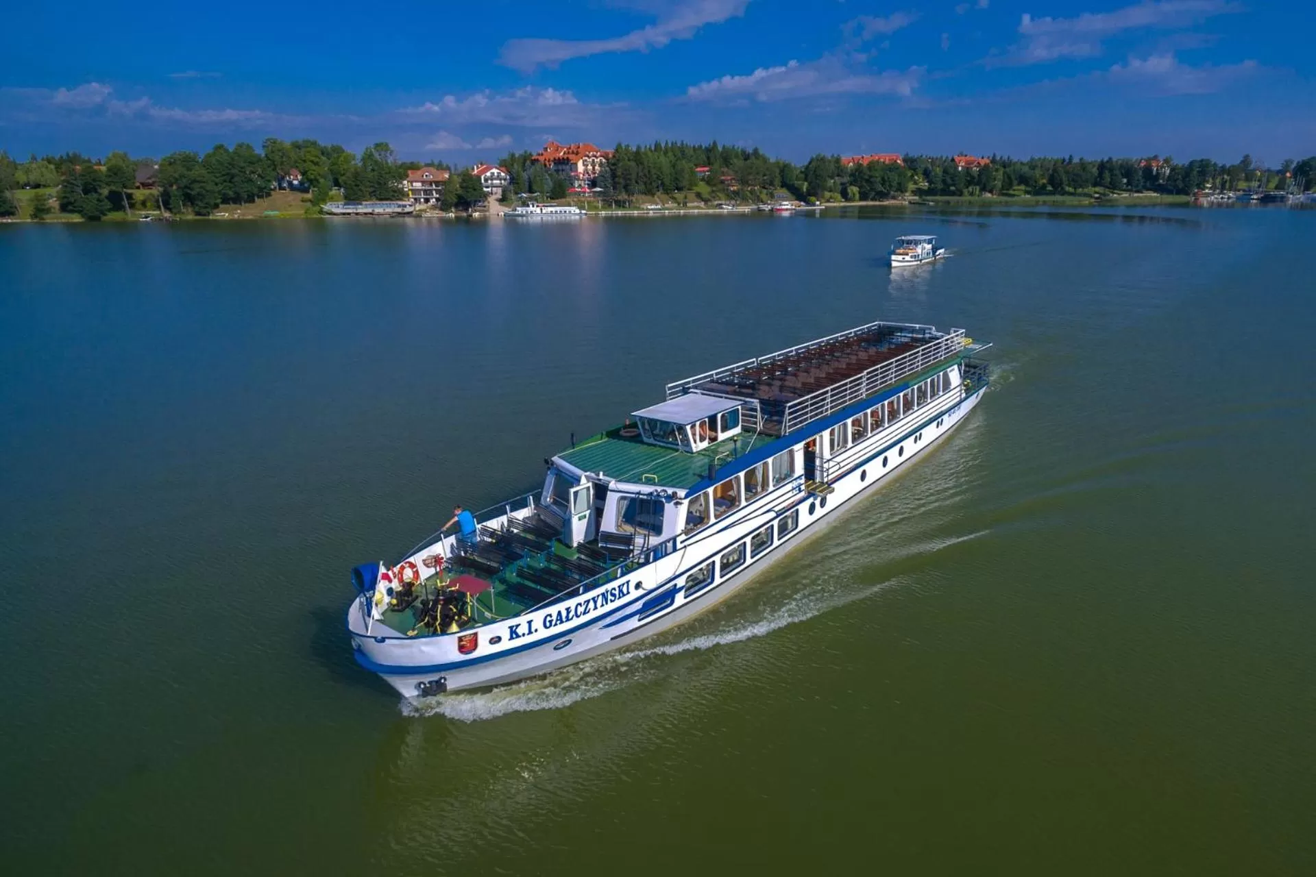 Bird's eye view in Hotel Robert's Port