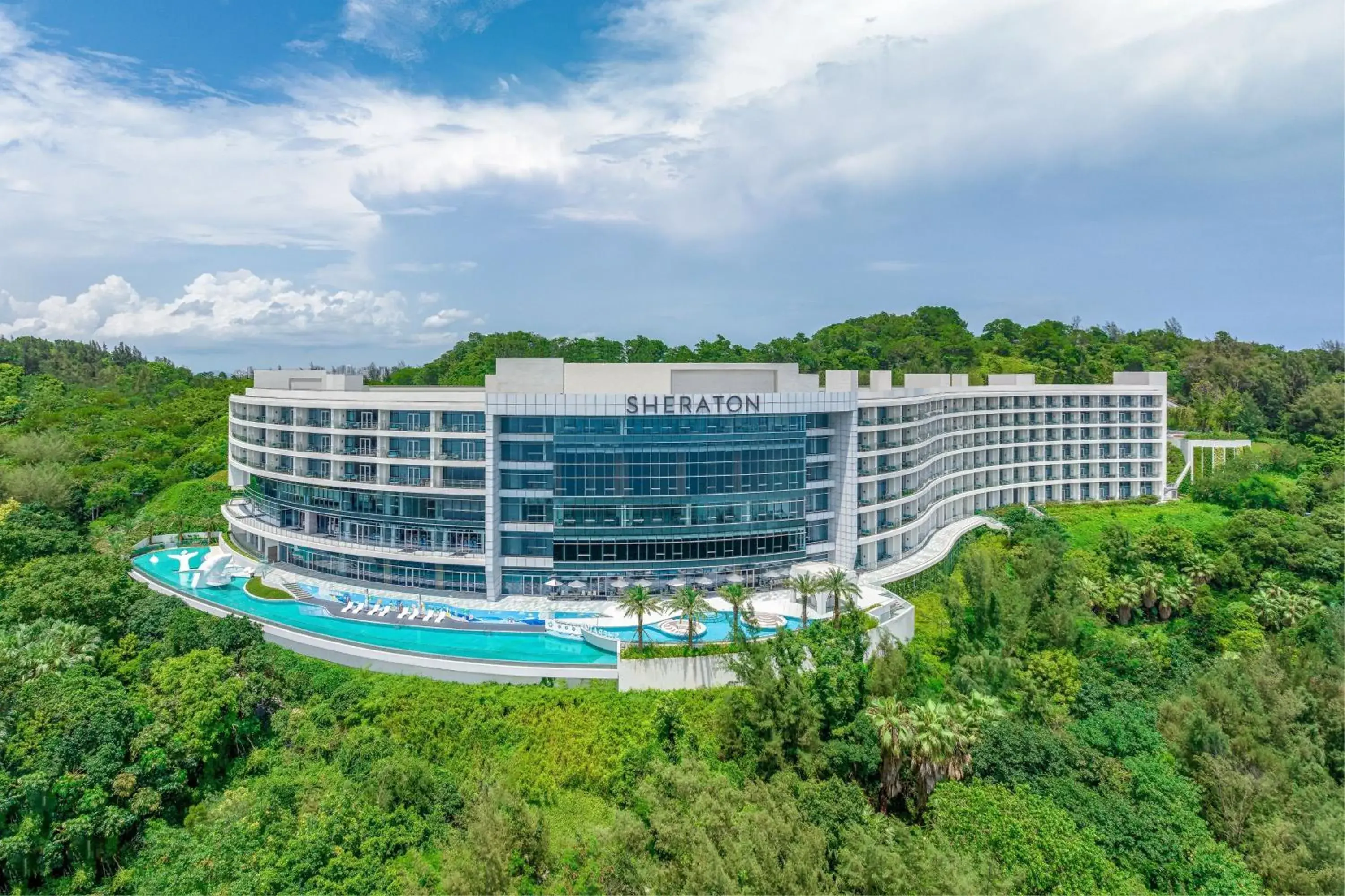 Property building, Bird's-eye View in Sheraton Beihai Resort