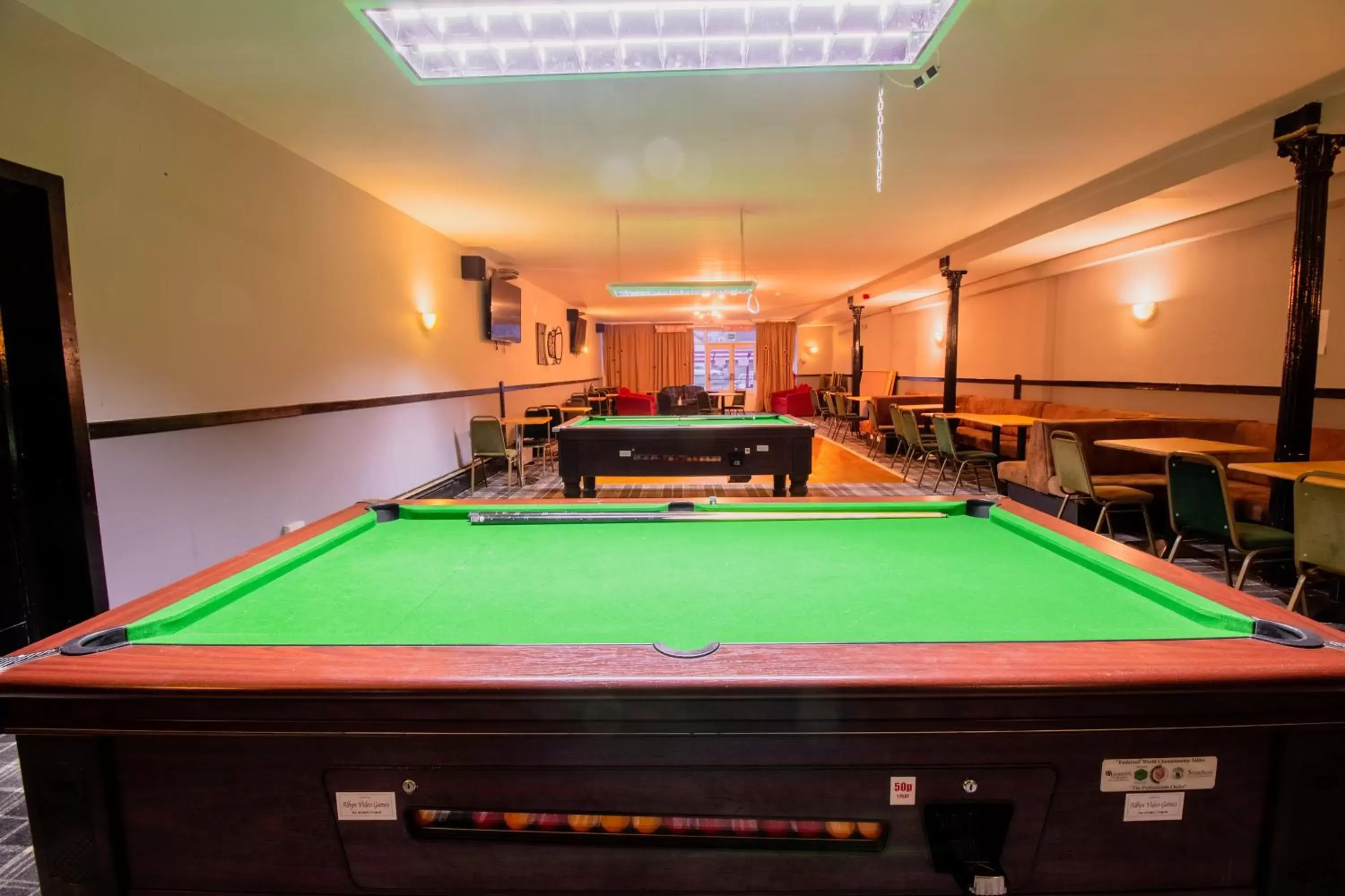 Game Room, Billiards in The Ben Mhor Hotel, Bar & Restaurant