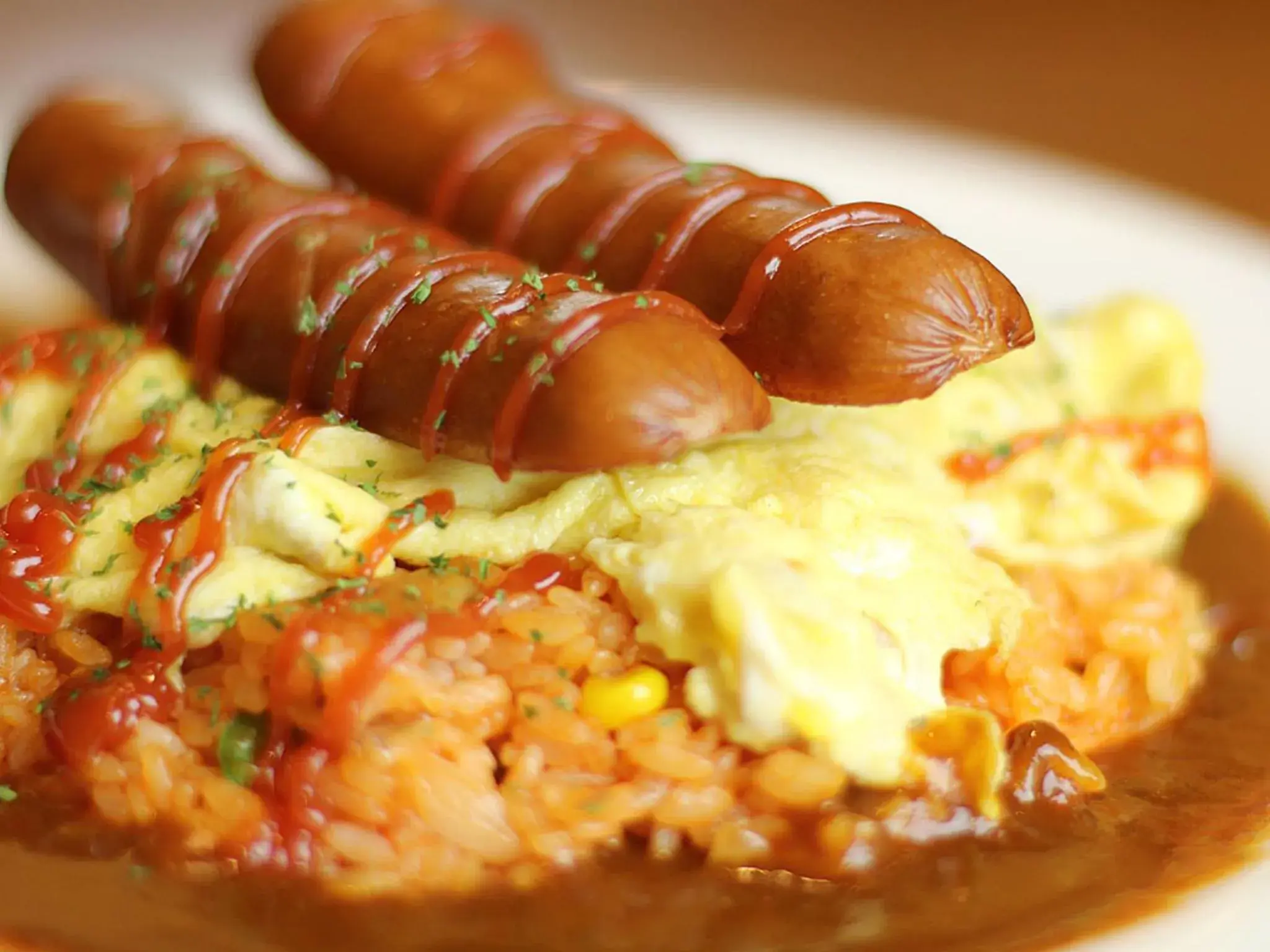 Food close-up in Asahikawa Sun Hotel