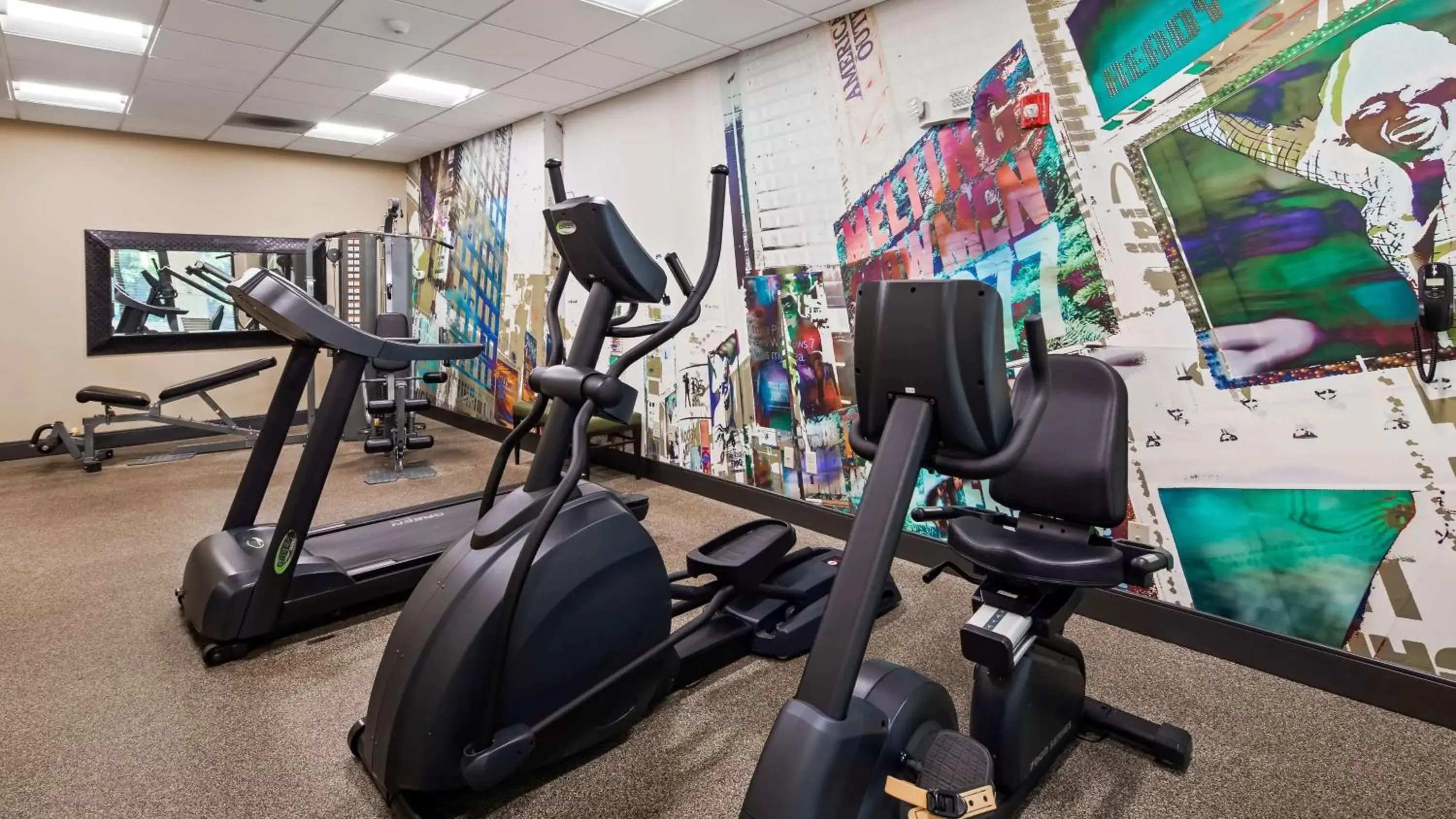 Fitness centre/facilities, Fitness Center/Facilities in Best Western Plus Thornburg Inn & Suites