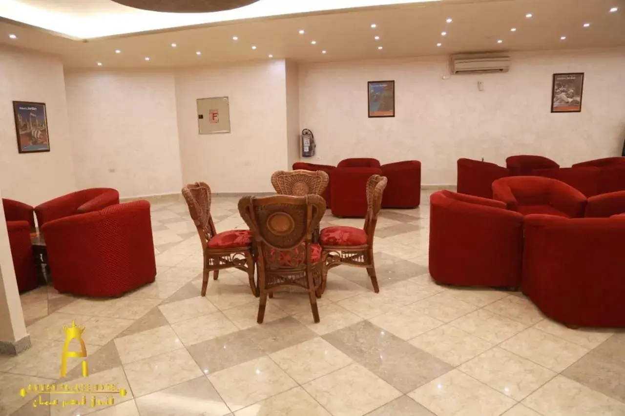 Seating area in Amman Palace Hotel