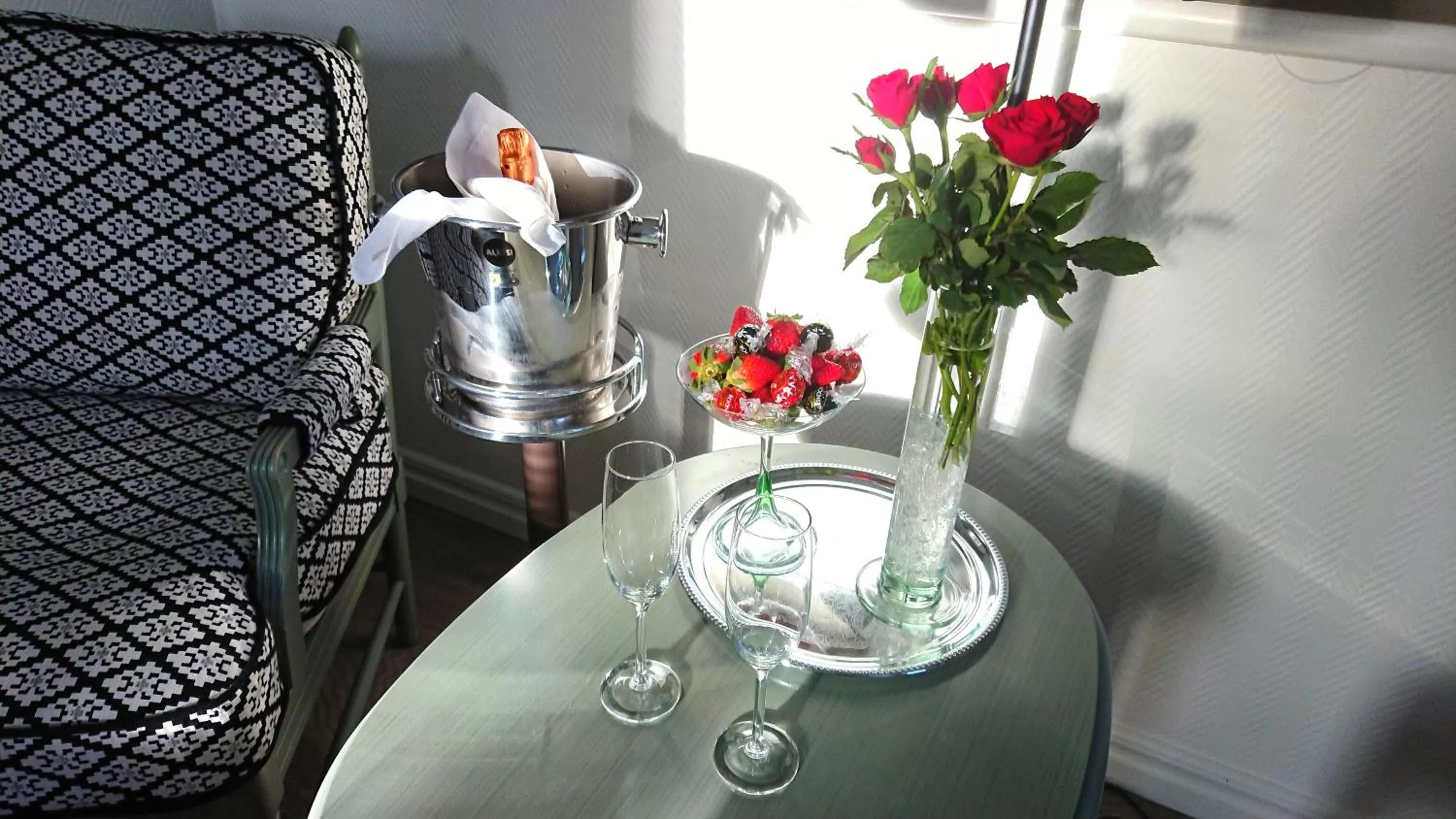 Seating area in Best Western Centralhotellet