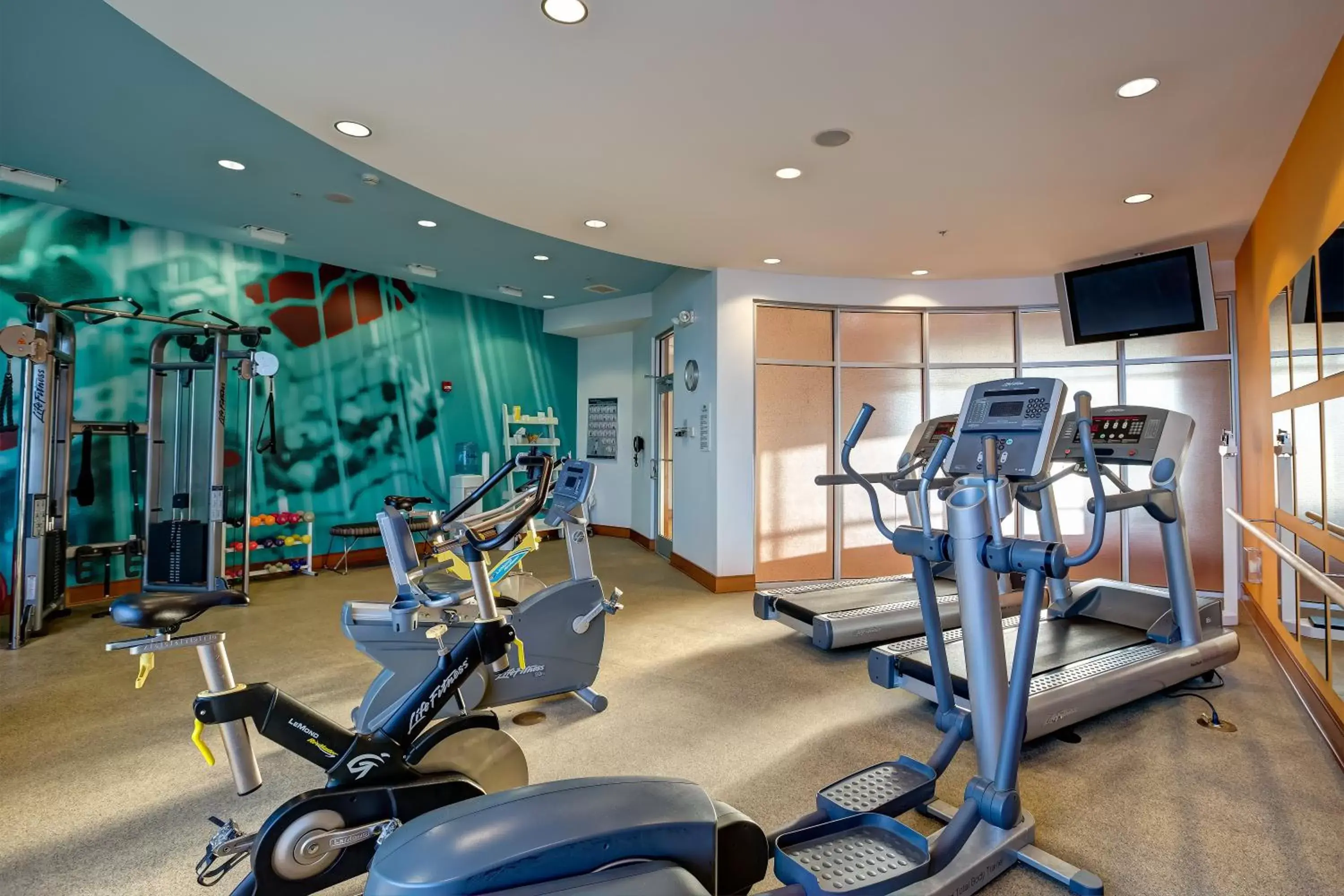 Fitness centre/facilities, Fitness Center/Facilities in Hotel Indigo Columbus Architectural Center, an IHG Hotel