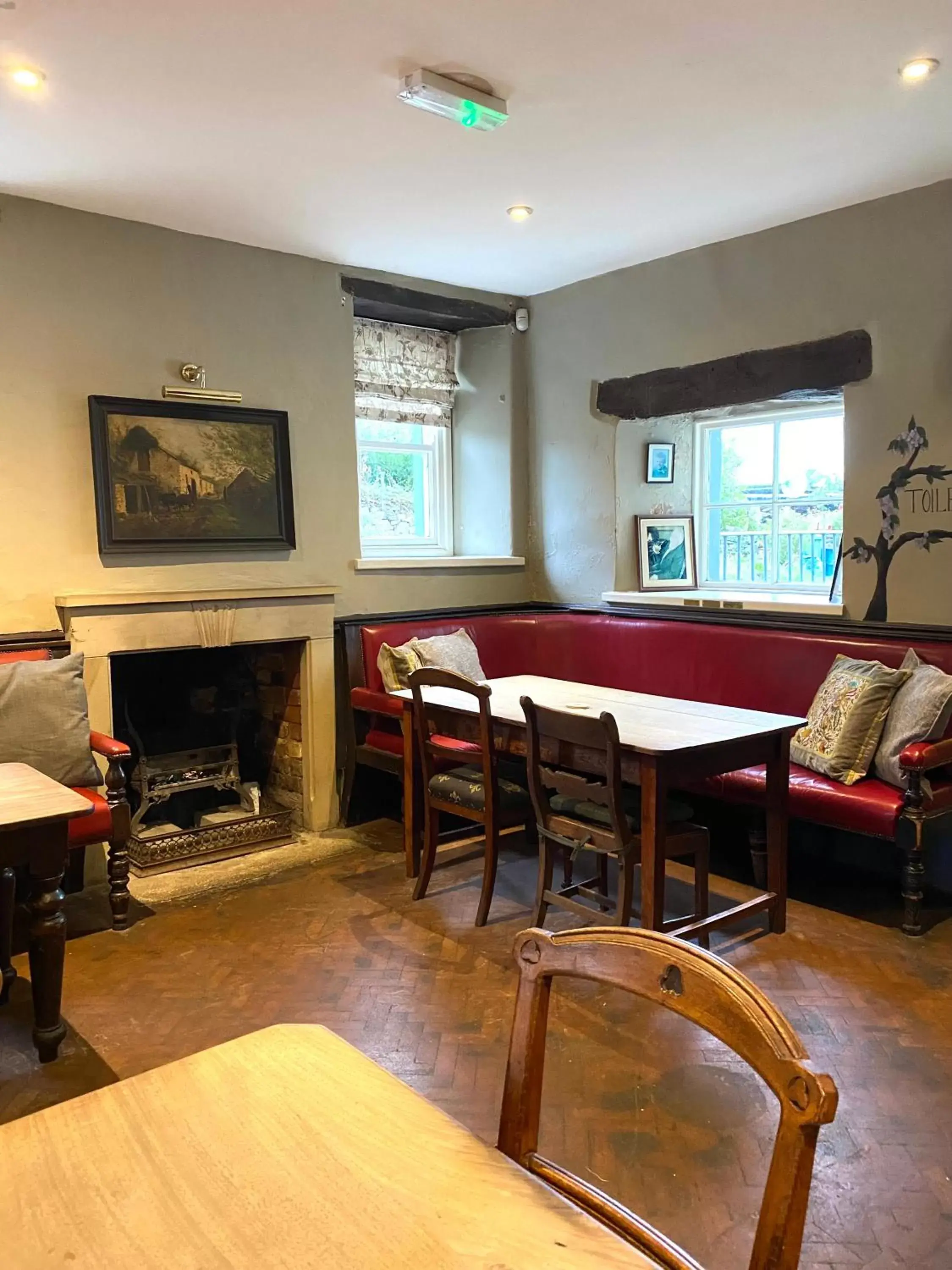 Living room in The Derby Arms