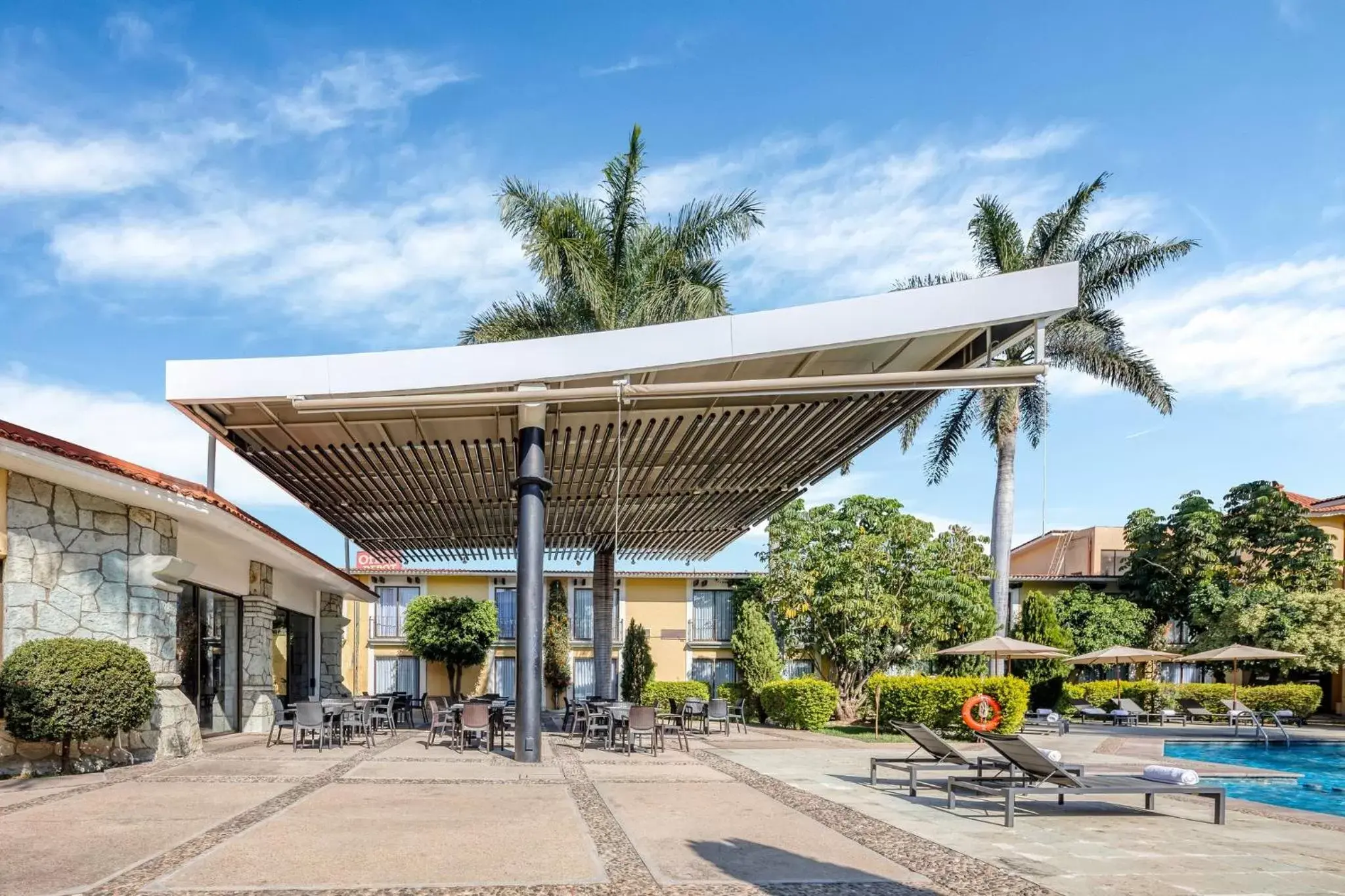 Balcony/Terrace, Property Building in Fiesta Inn Oaxaca