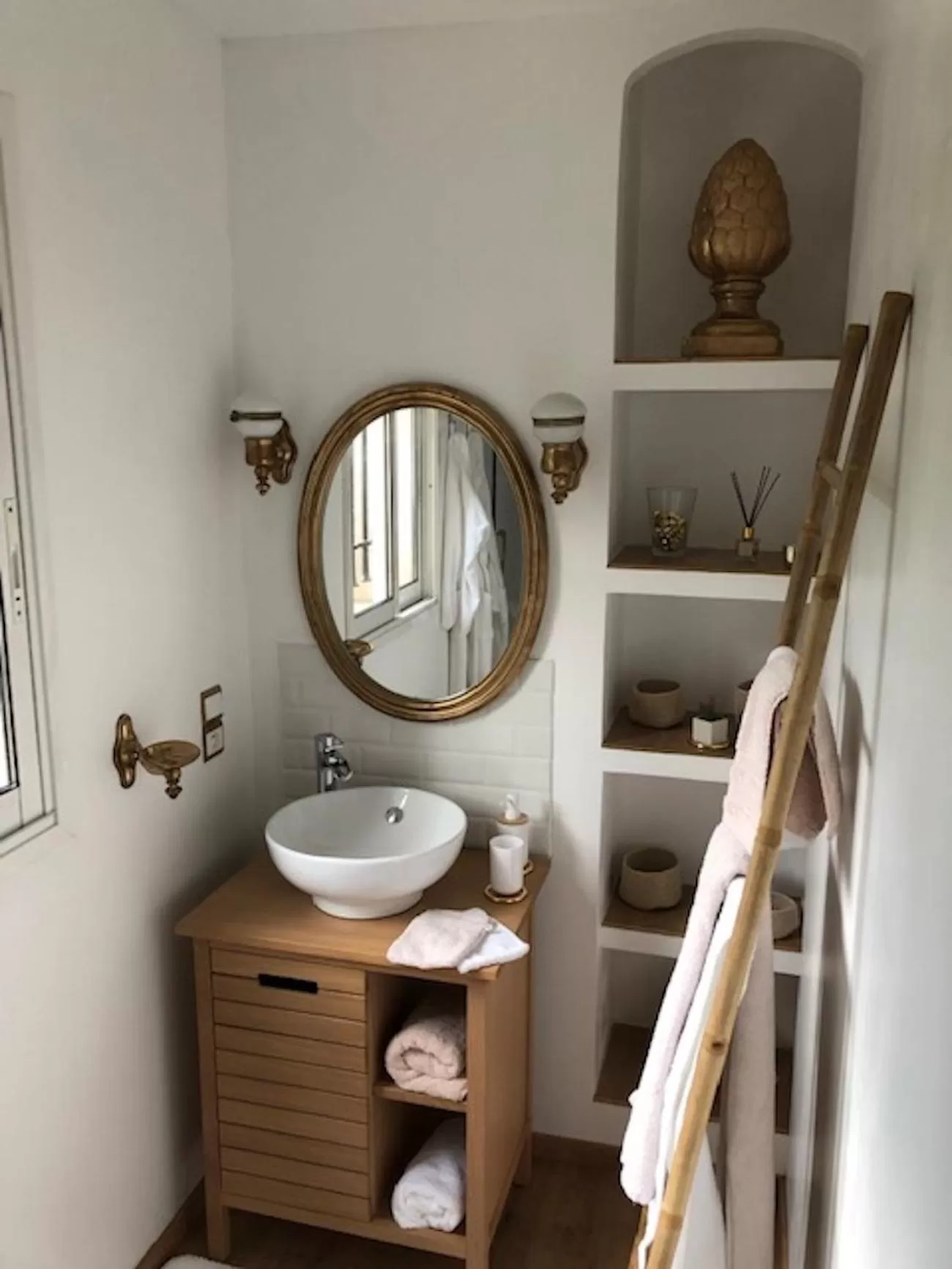 Bathroom in villa santa rita