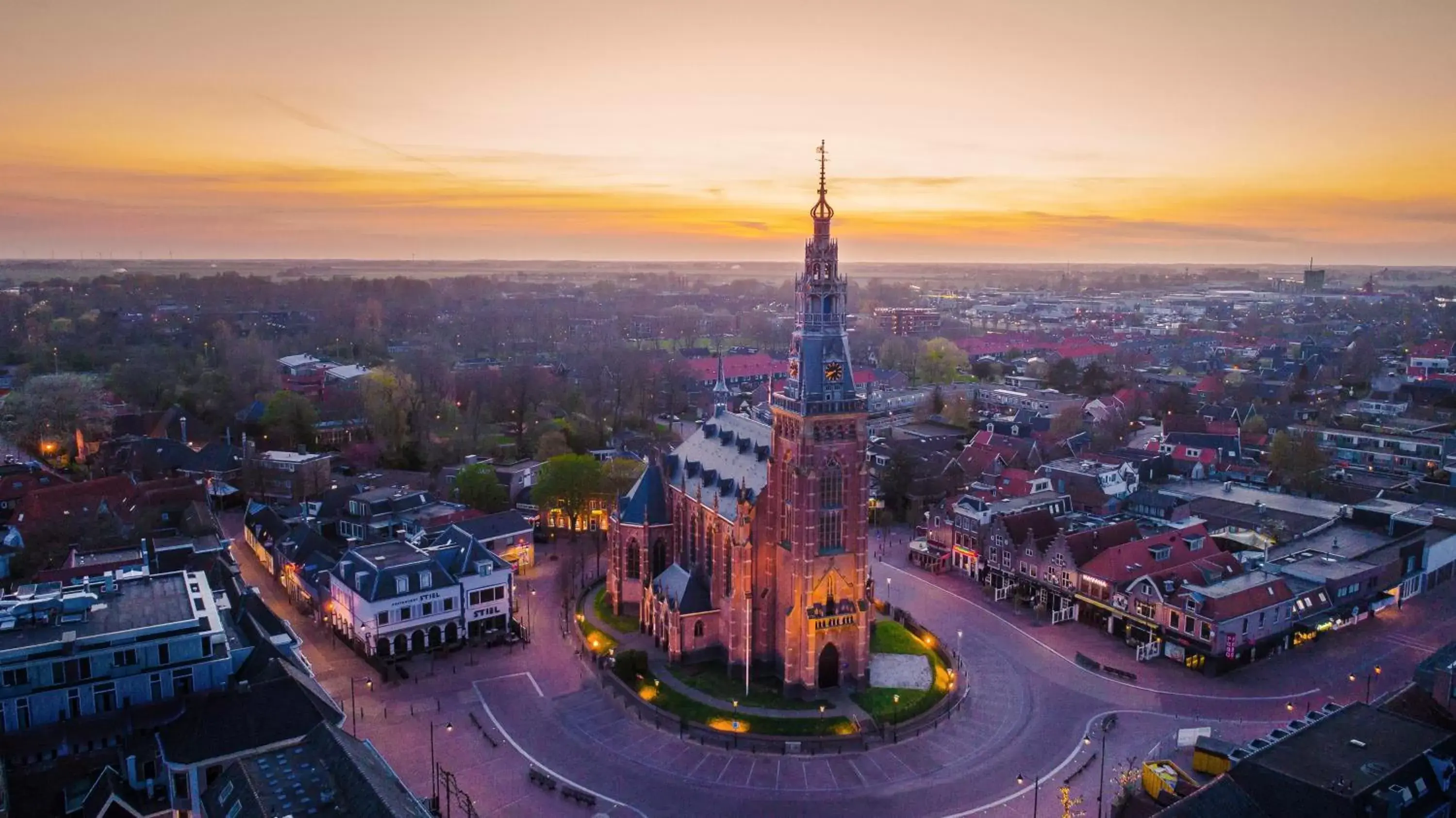 Bird's-eye View in Hotel Marktstad