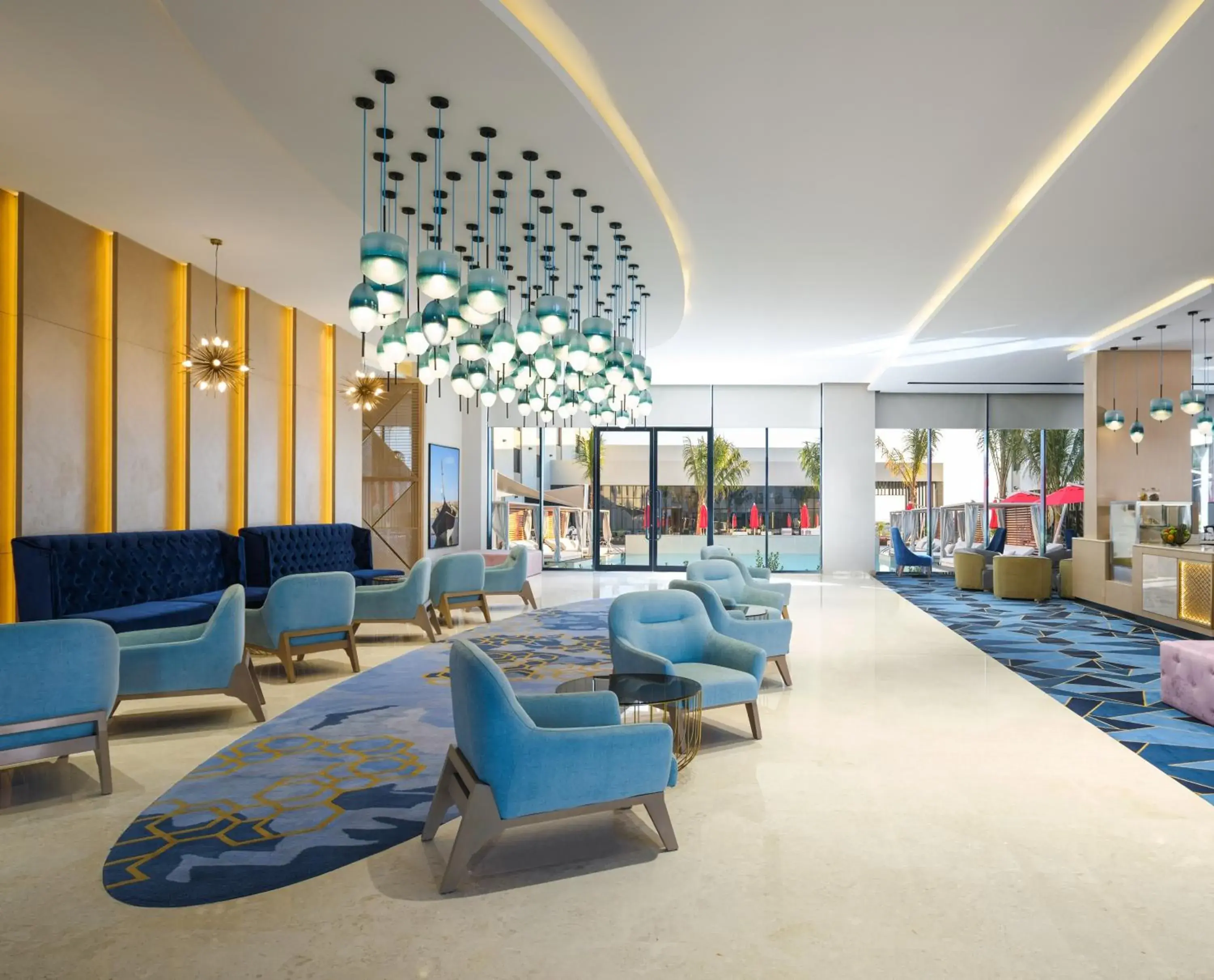 Lobby or reception in Avani Muscat Hotel & Suites