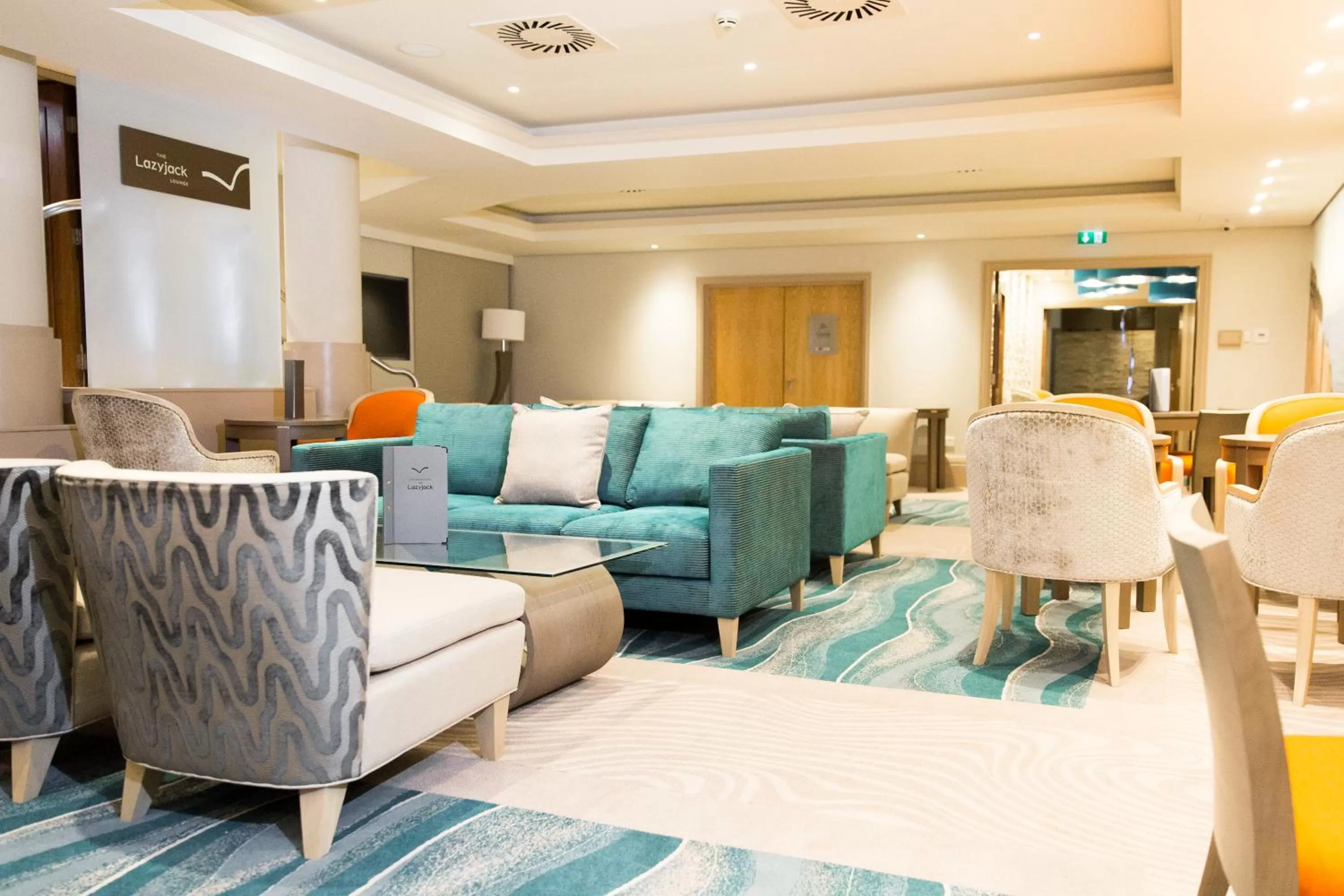 Communal lounge/ TV room in The Royal Yacht