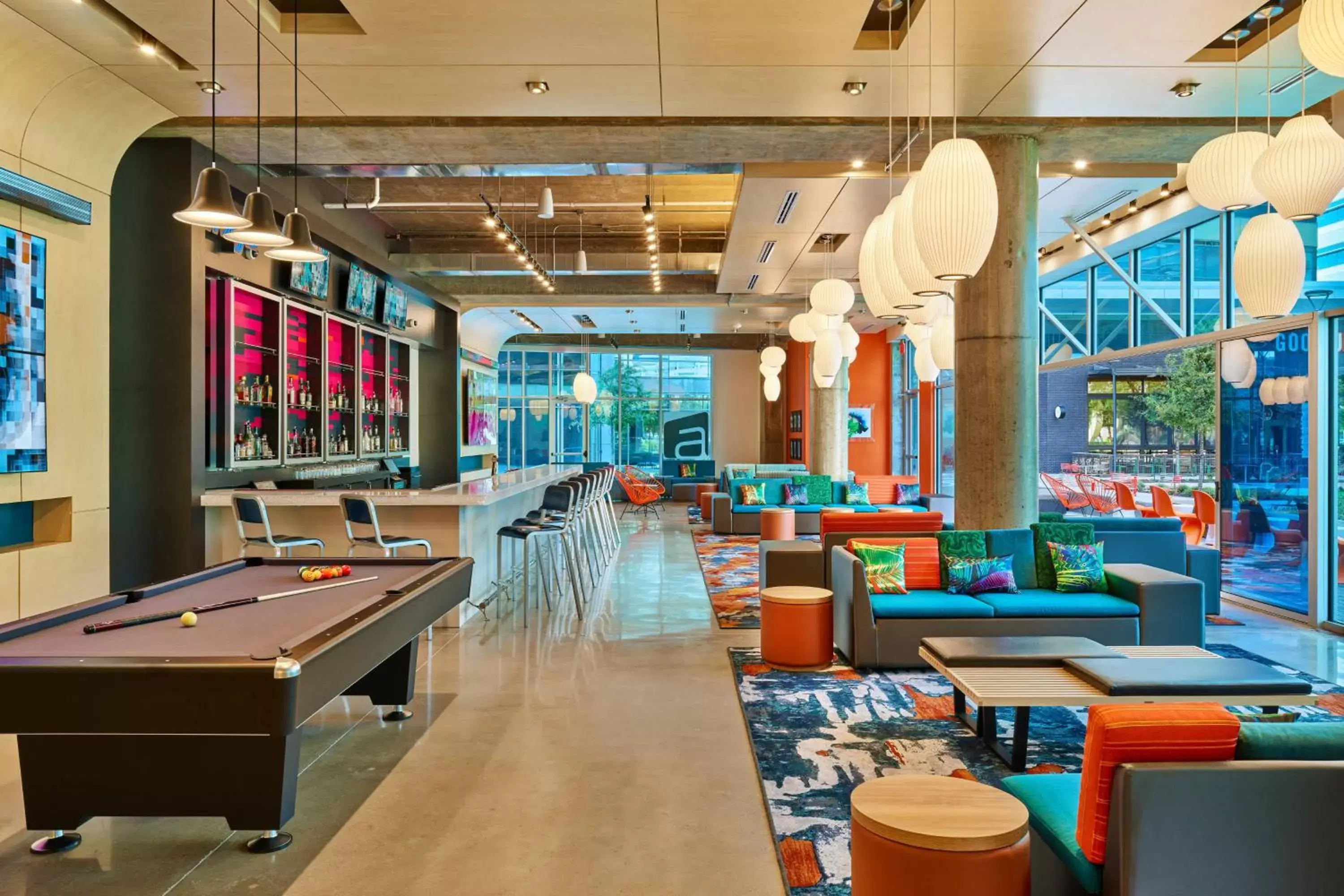 Lounge or bar, Restaurant/Places to Eat in Aloft Richardson