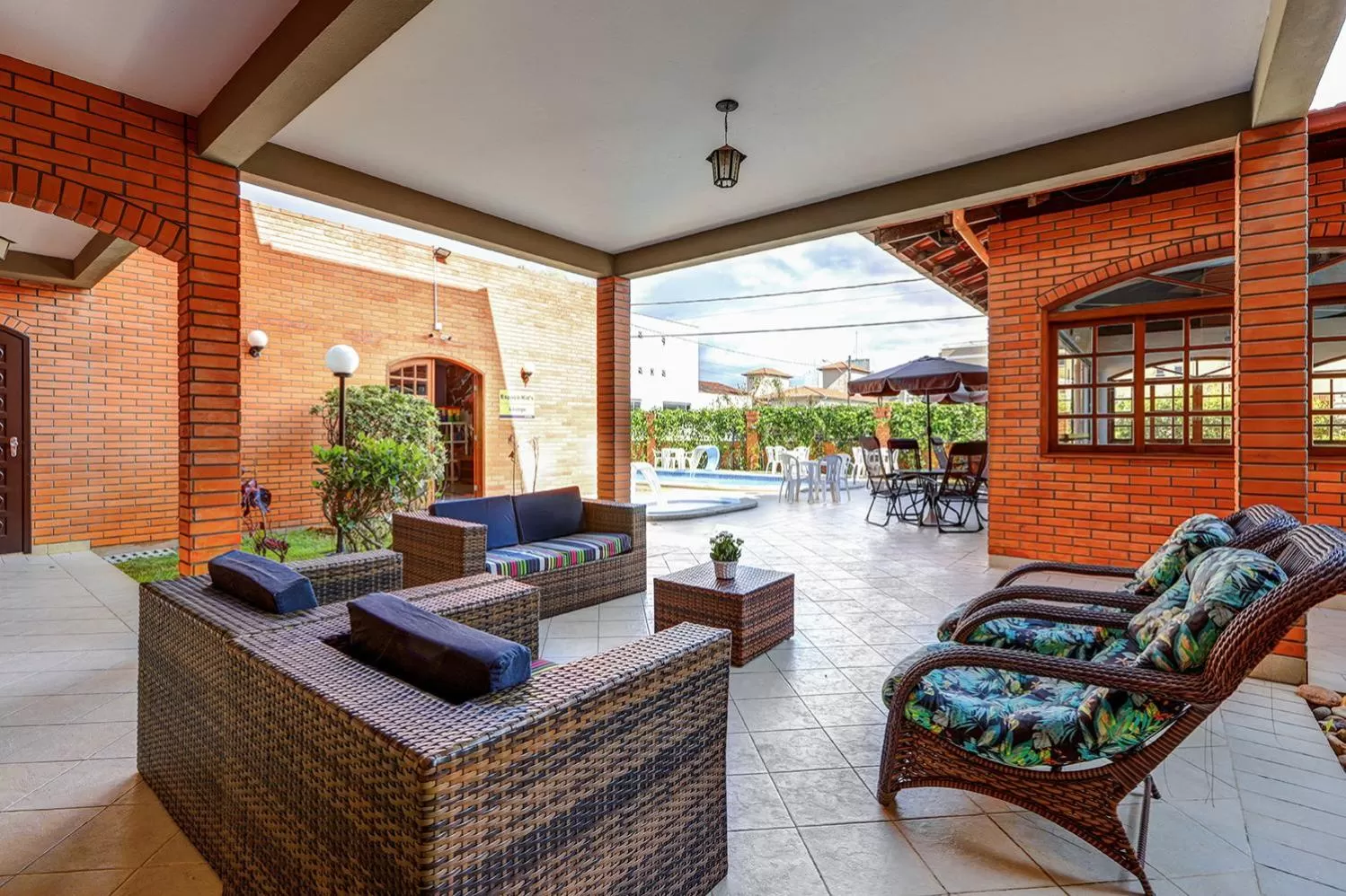 Seating area in Elite Hotel