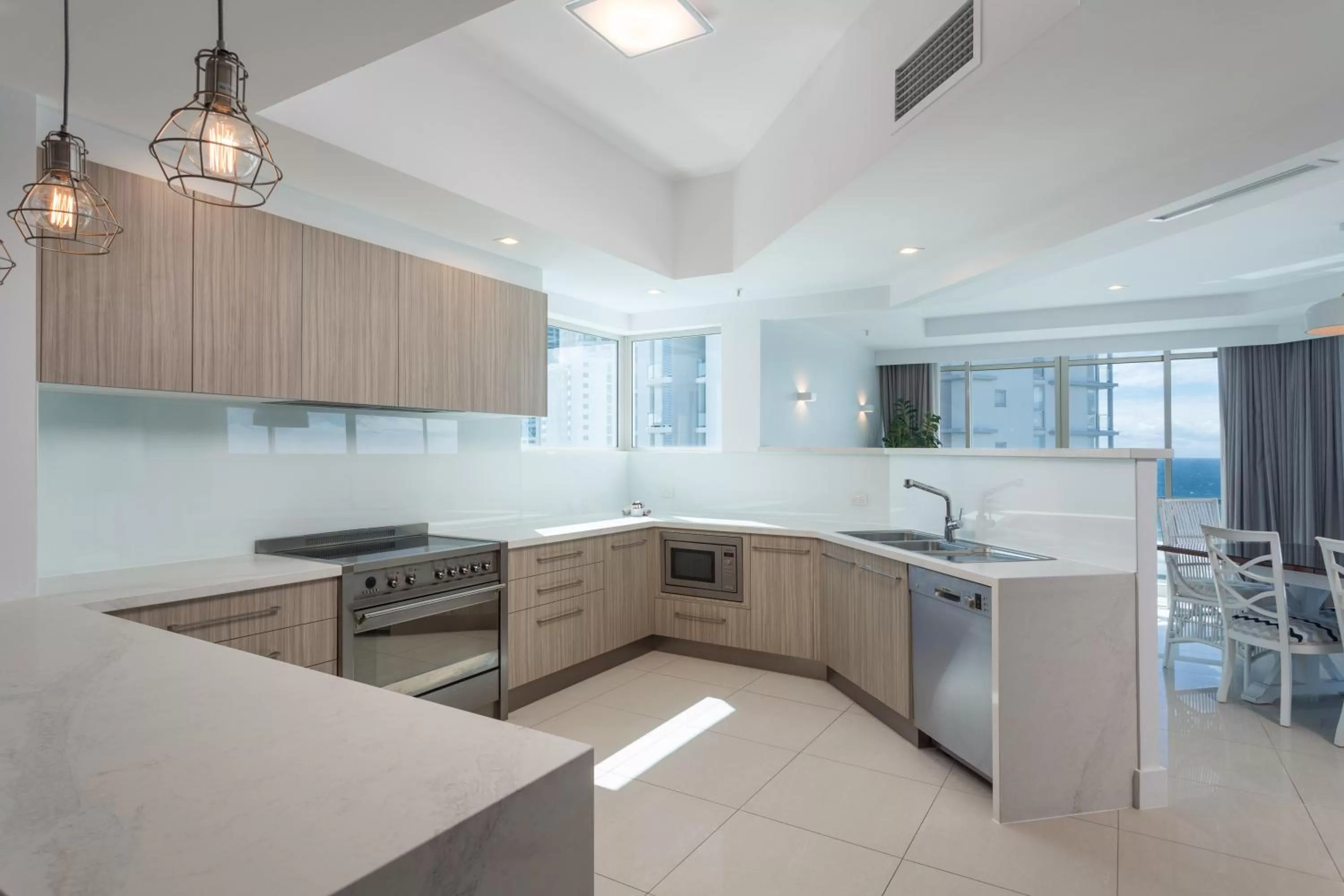 Kitchen or kitchenette in Oceana On Broadbeach