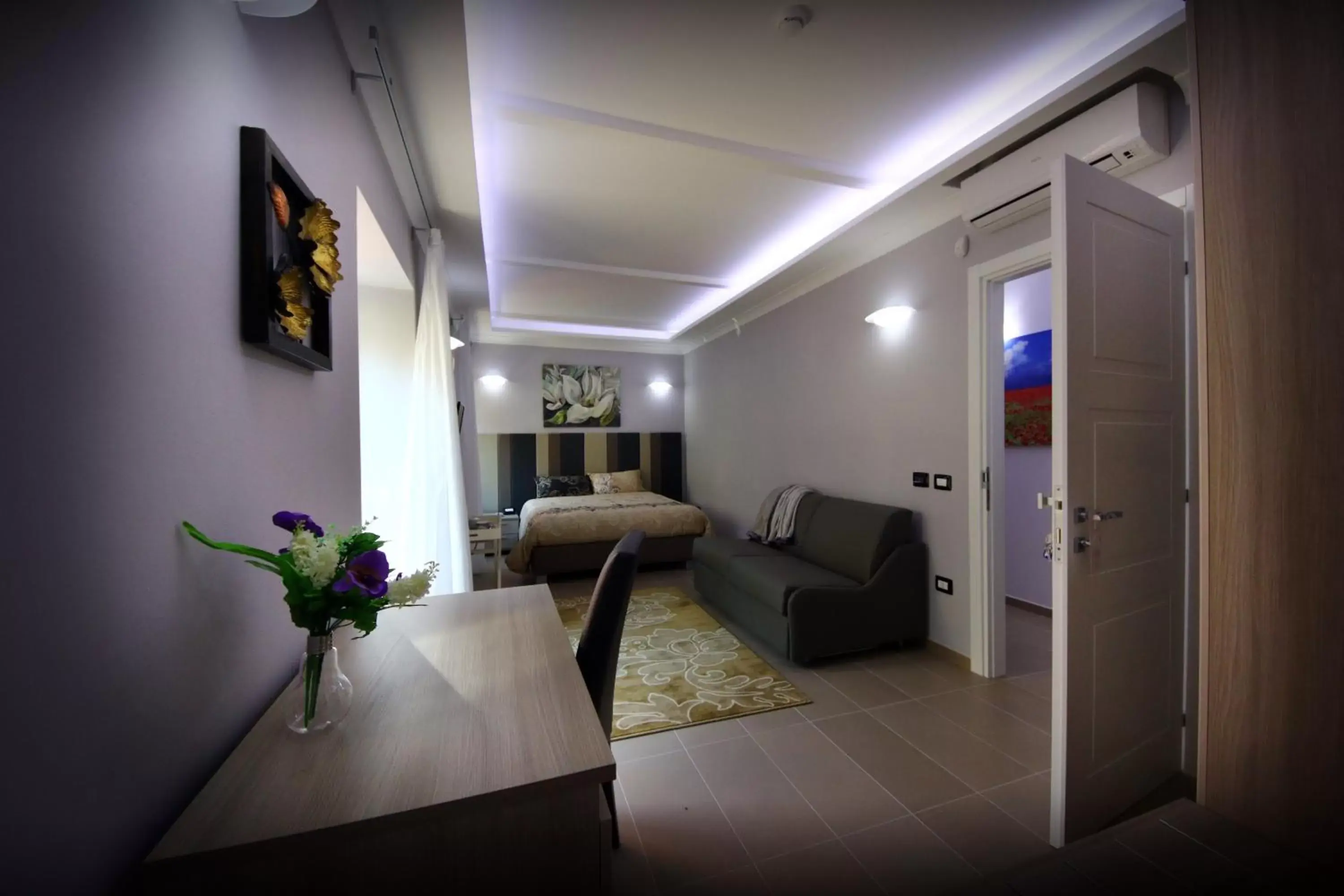 Triple Room with City View in La Corte del Geco Triple Room with City View in La Corte del Geco