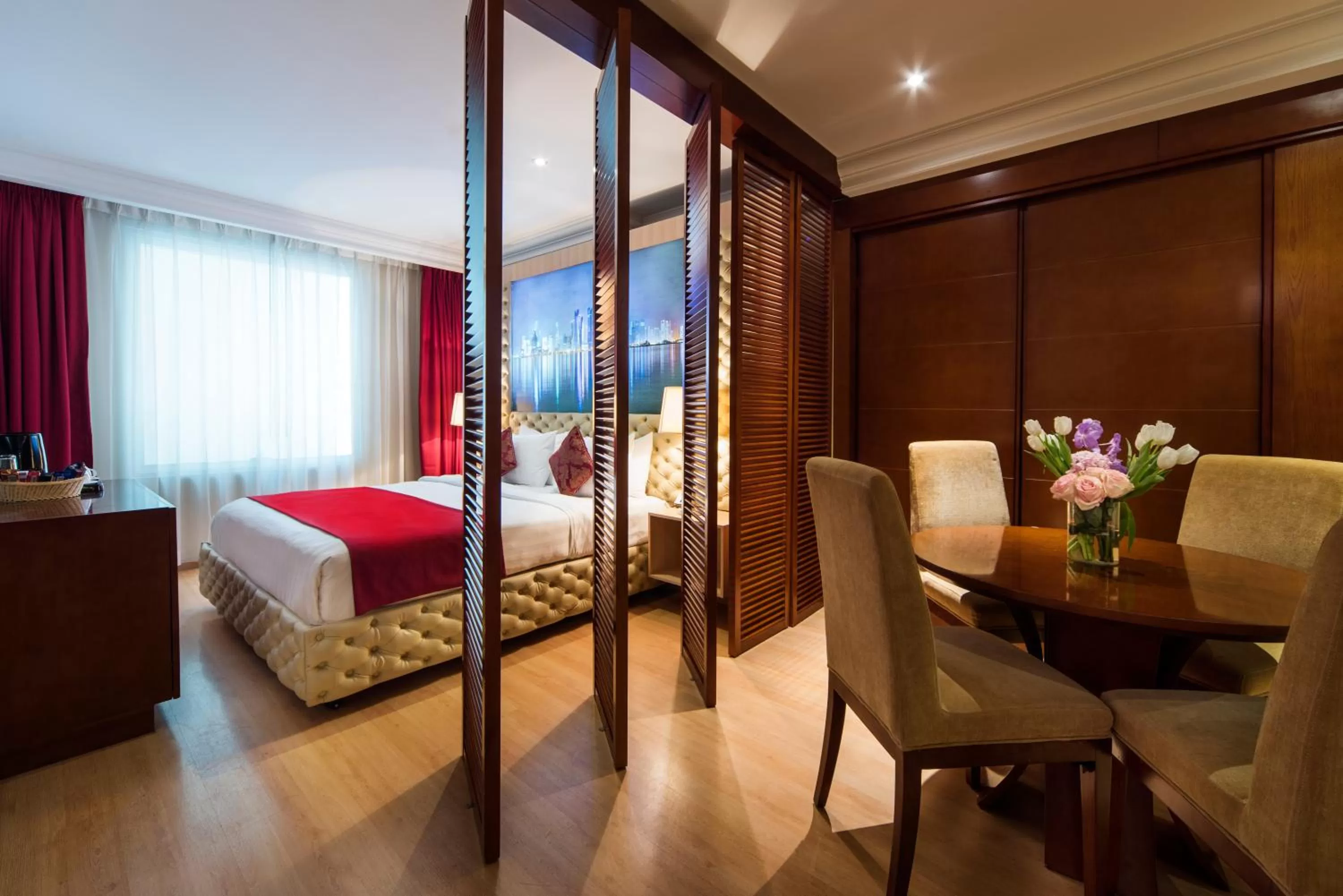 Living room, Bed in Best Western Plus Doha