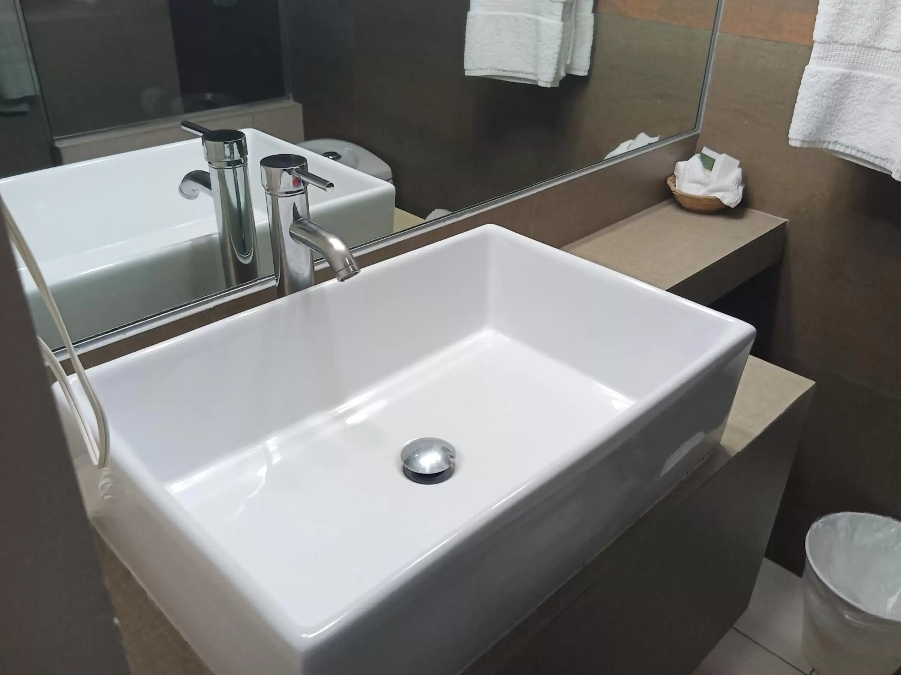 Bathroom in Baja Inn Hoteles Ensenada