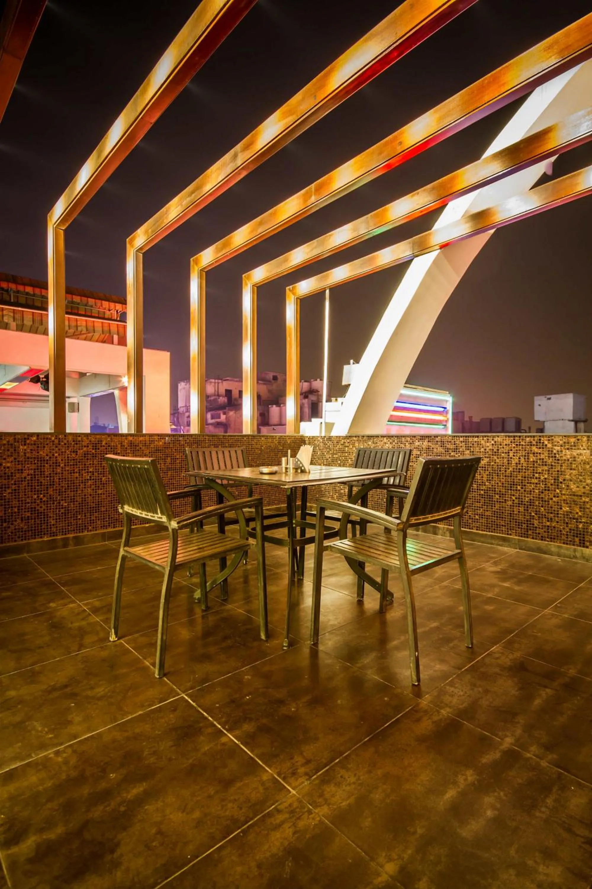 Balcony/Terrace in Hotel Grand Godwin - Near New Delhi Railway Station - Paharganj