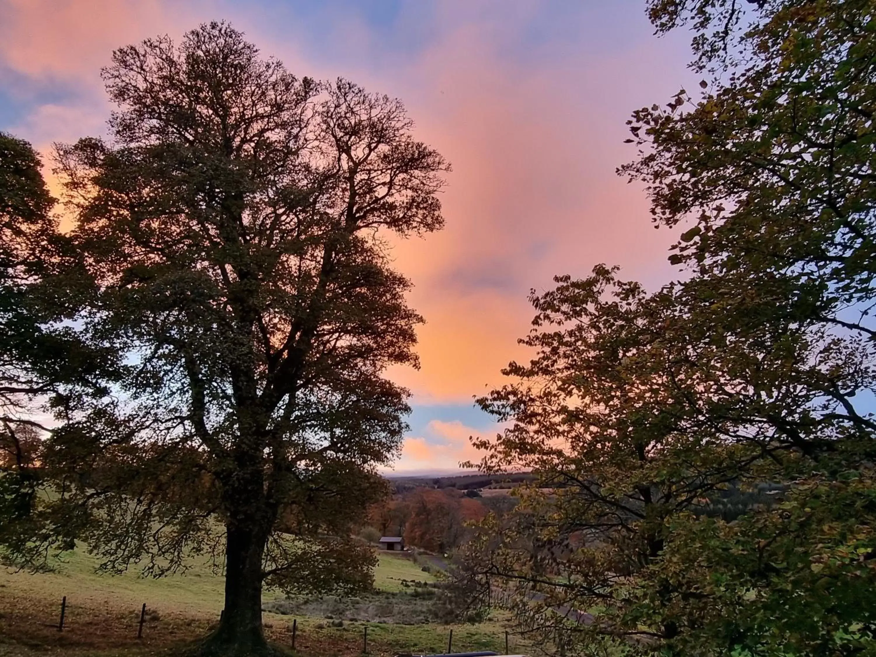 Sunrise, Sunrise/Sunset in B&B Drum Farm