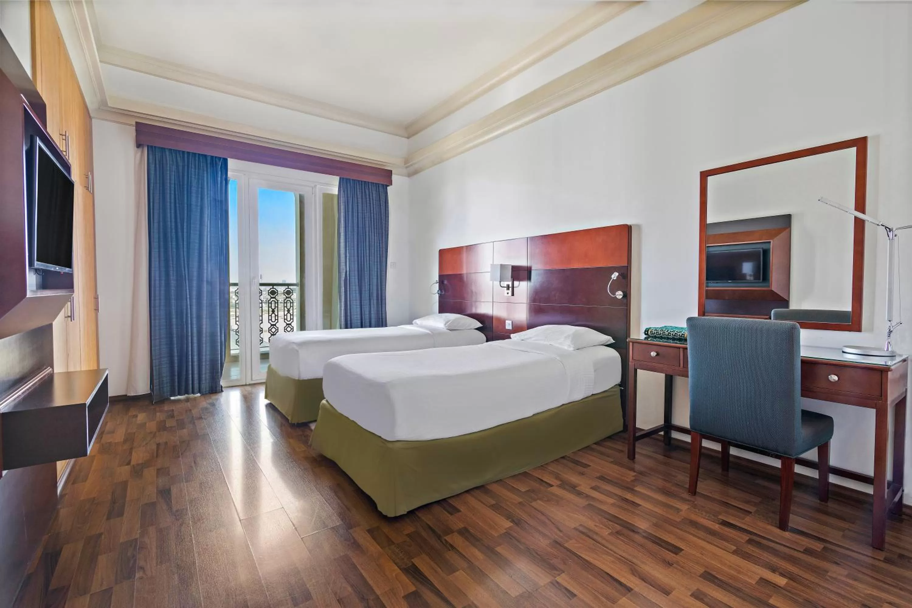 Bed in Al Khoory Hotel Apartments Al Barsha