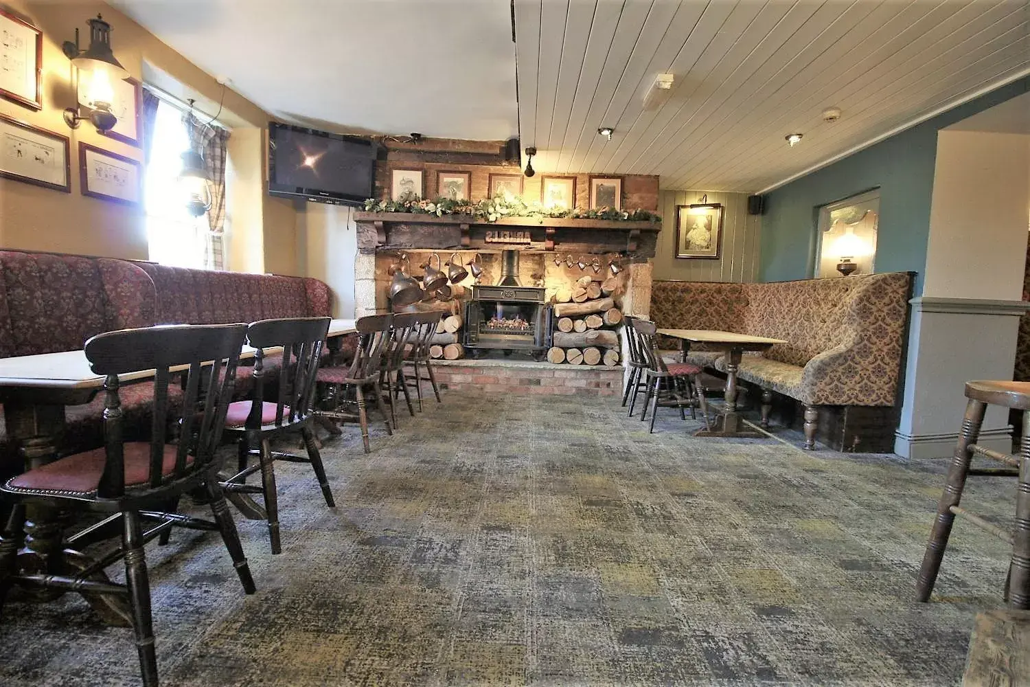 Dining area, Restaurant/Places to Eat in The Kings Arms Hotel