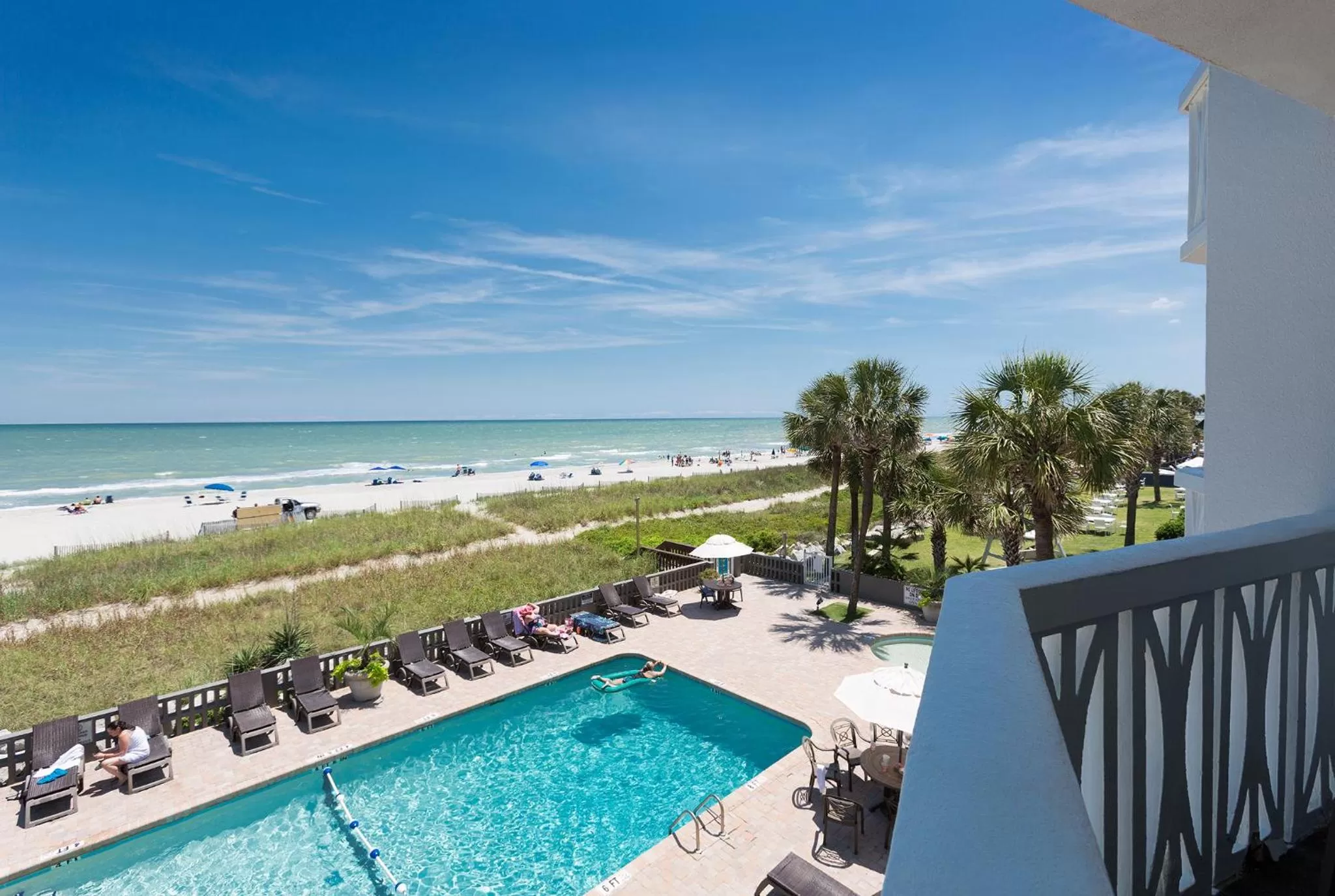 Balcony/Terrace in Caribbean Resort Myrtle Beach