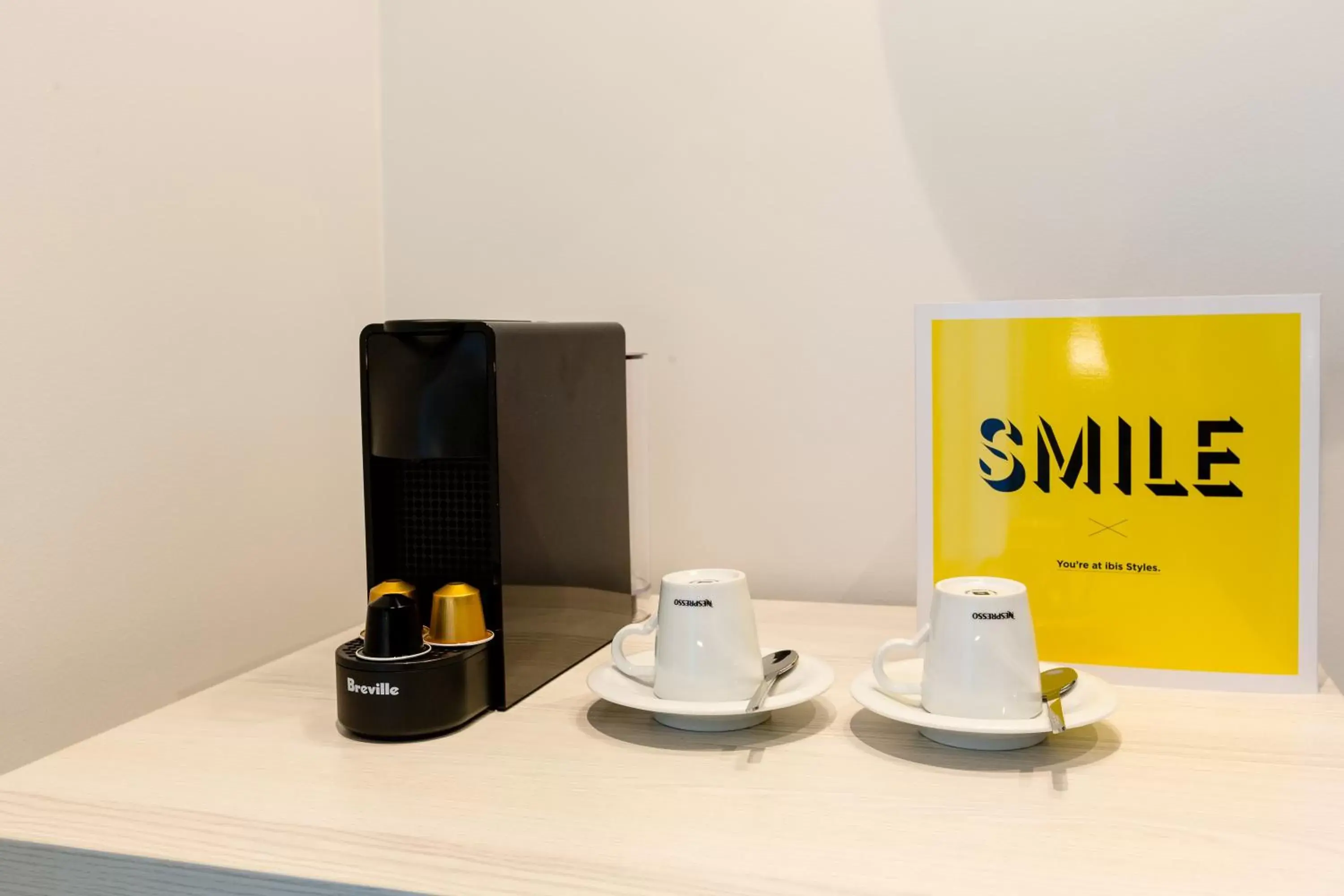 Coffee/tea facilities in ibis Styles East Perth