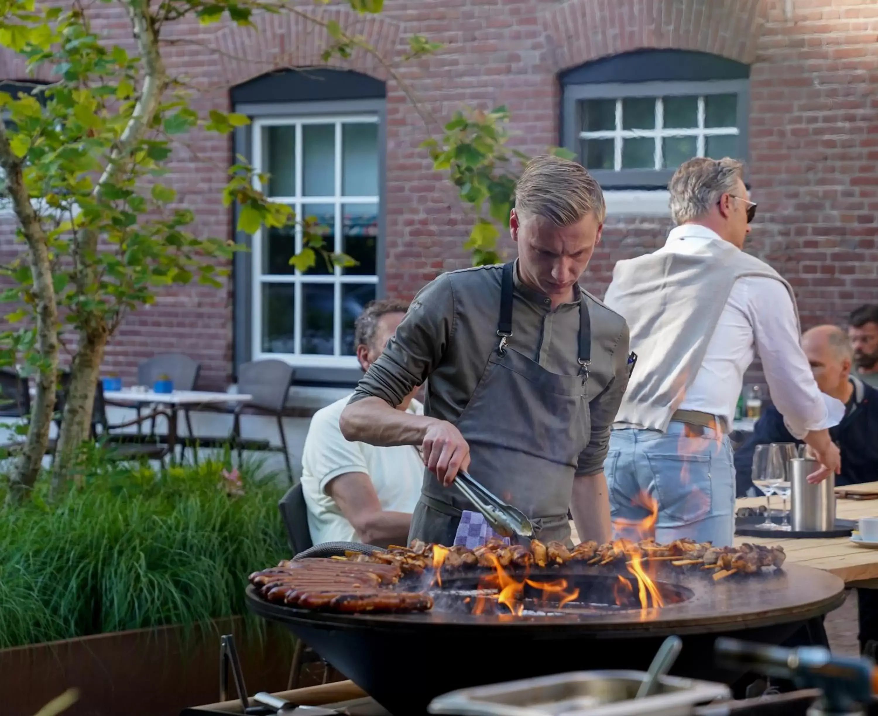 BBQ facilities in The Fallon Hotel Alkmaar