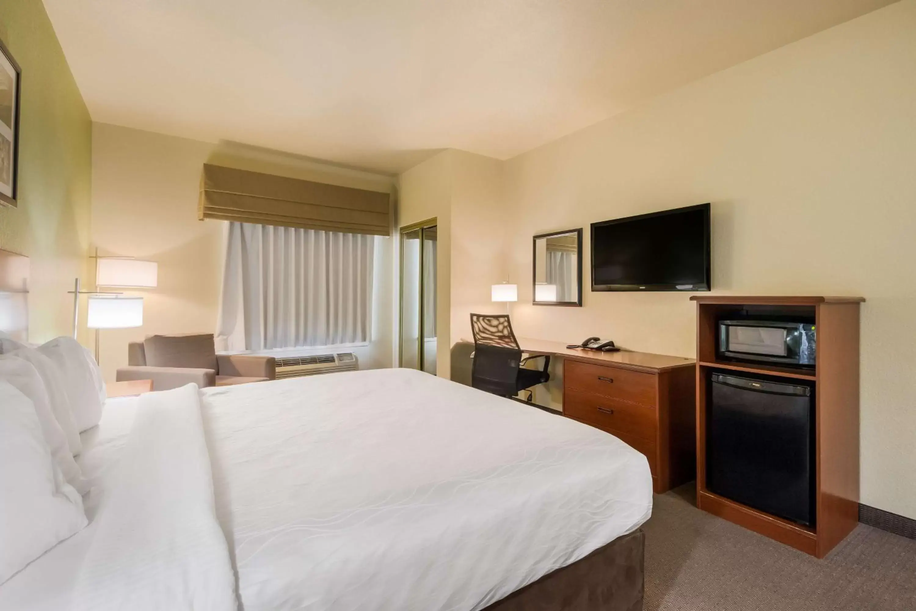 Bedroom, Bed in SureStay Plus Hotel by Best Western Near SeaWorld San Antonio