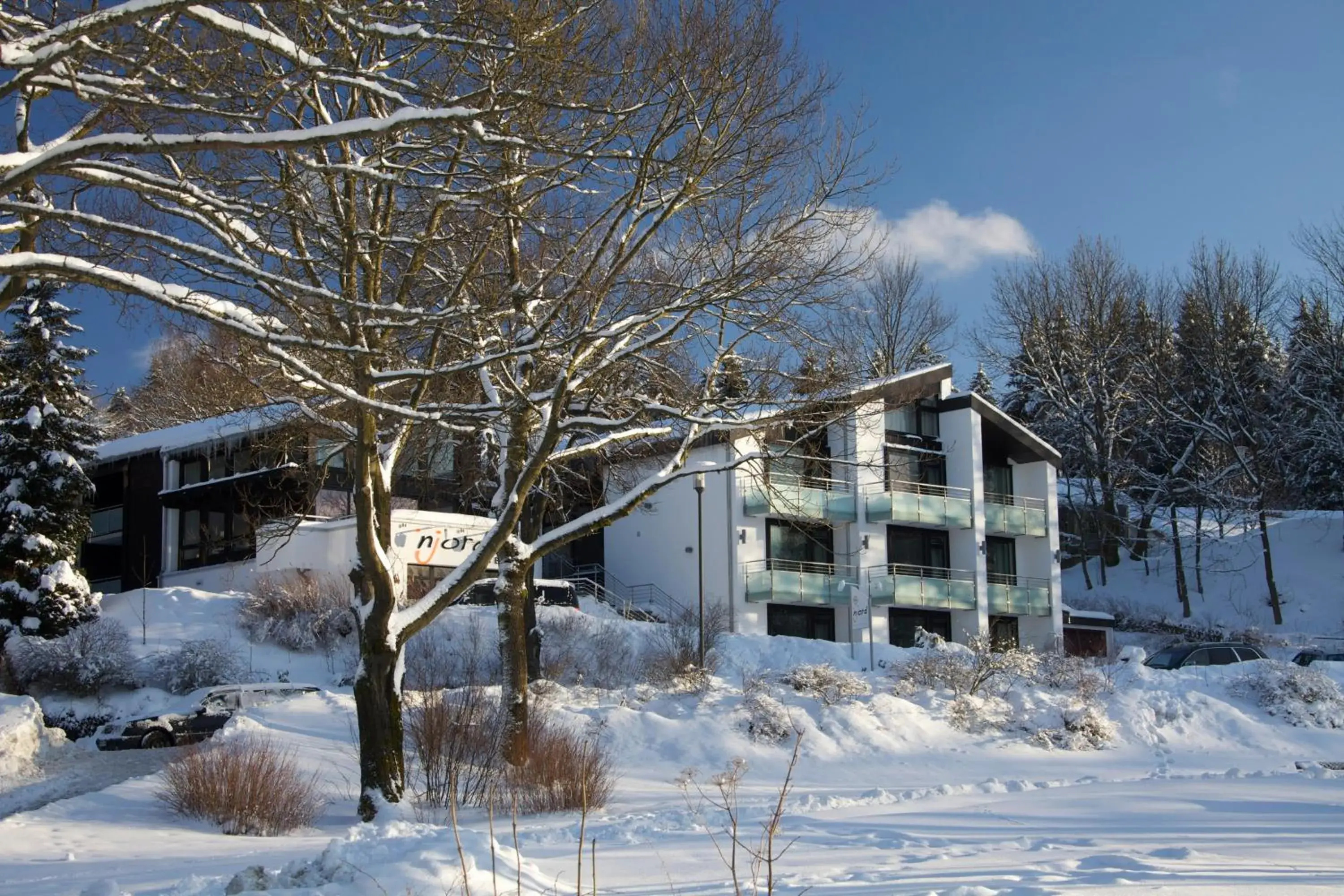 Winter in Hotel Njord