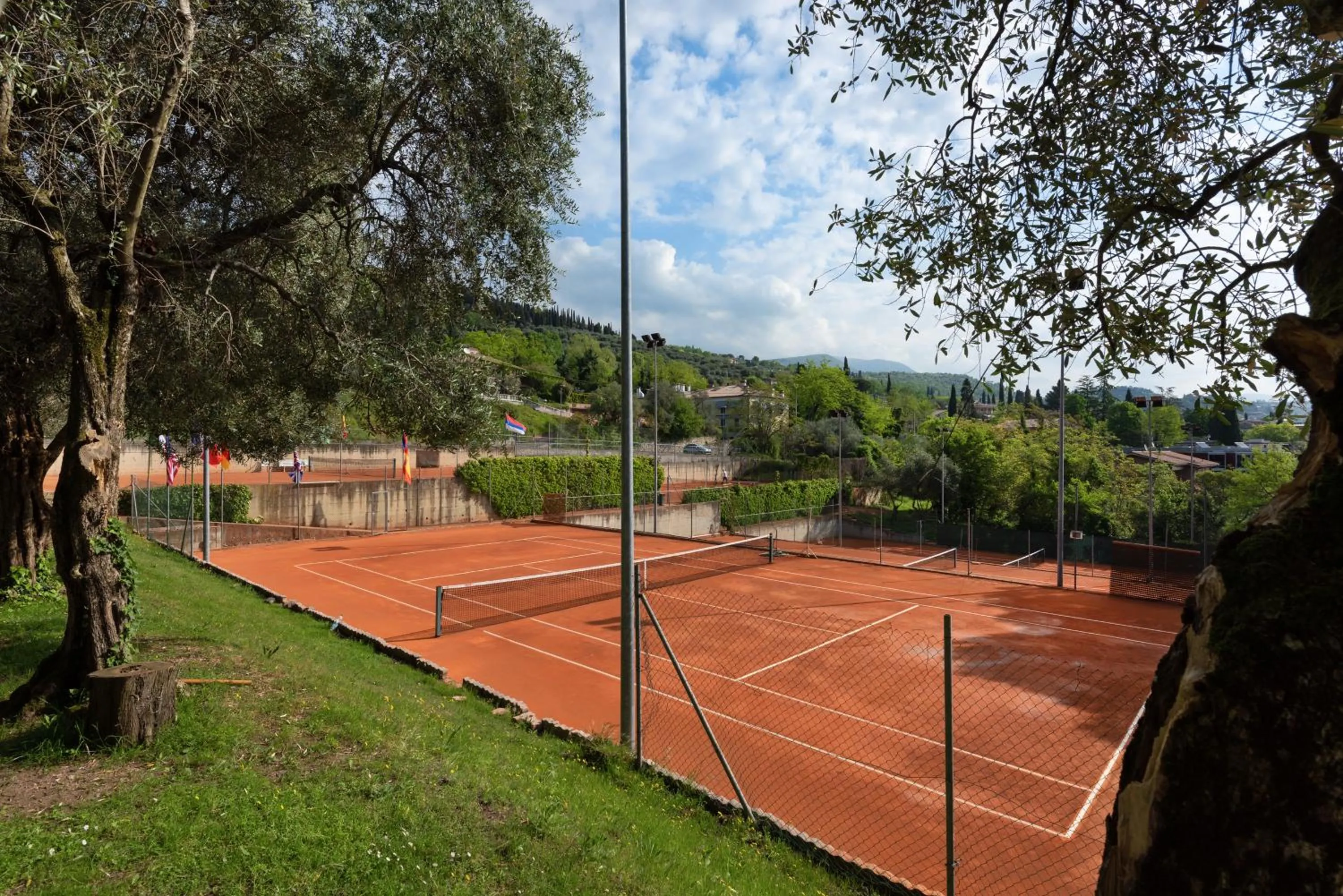 Tennis court in Sporthotel Olimpo
