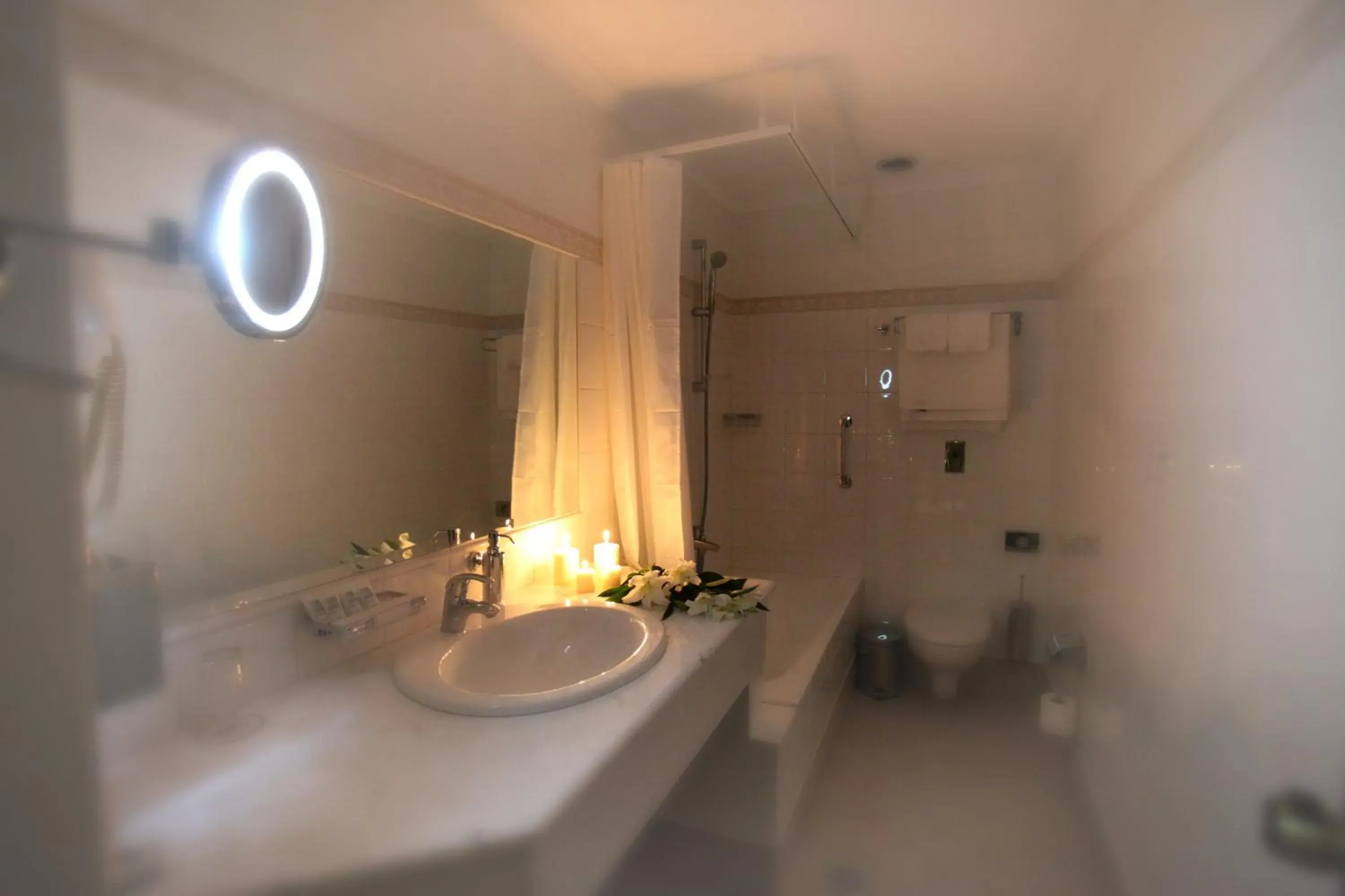 Bathroom in Afkos Grammos Resort