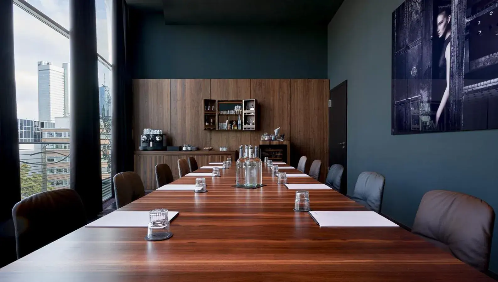 Meeting/conference room in Roomers Frankfurt The Legend, a member of Design Hotels