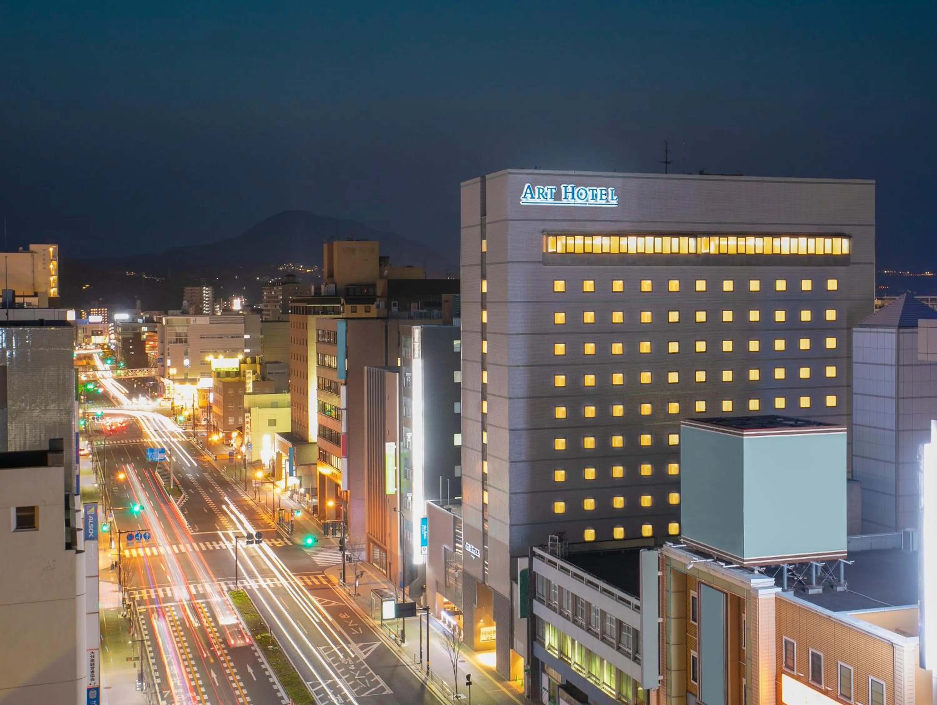 Property building in ART Hotel Oita