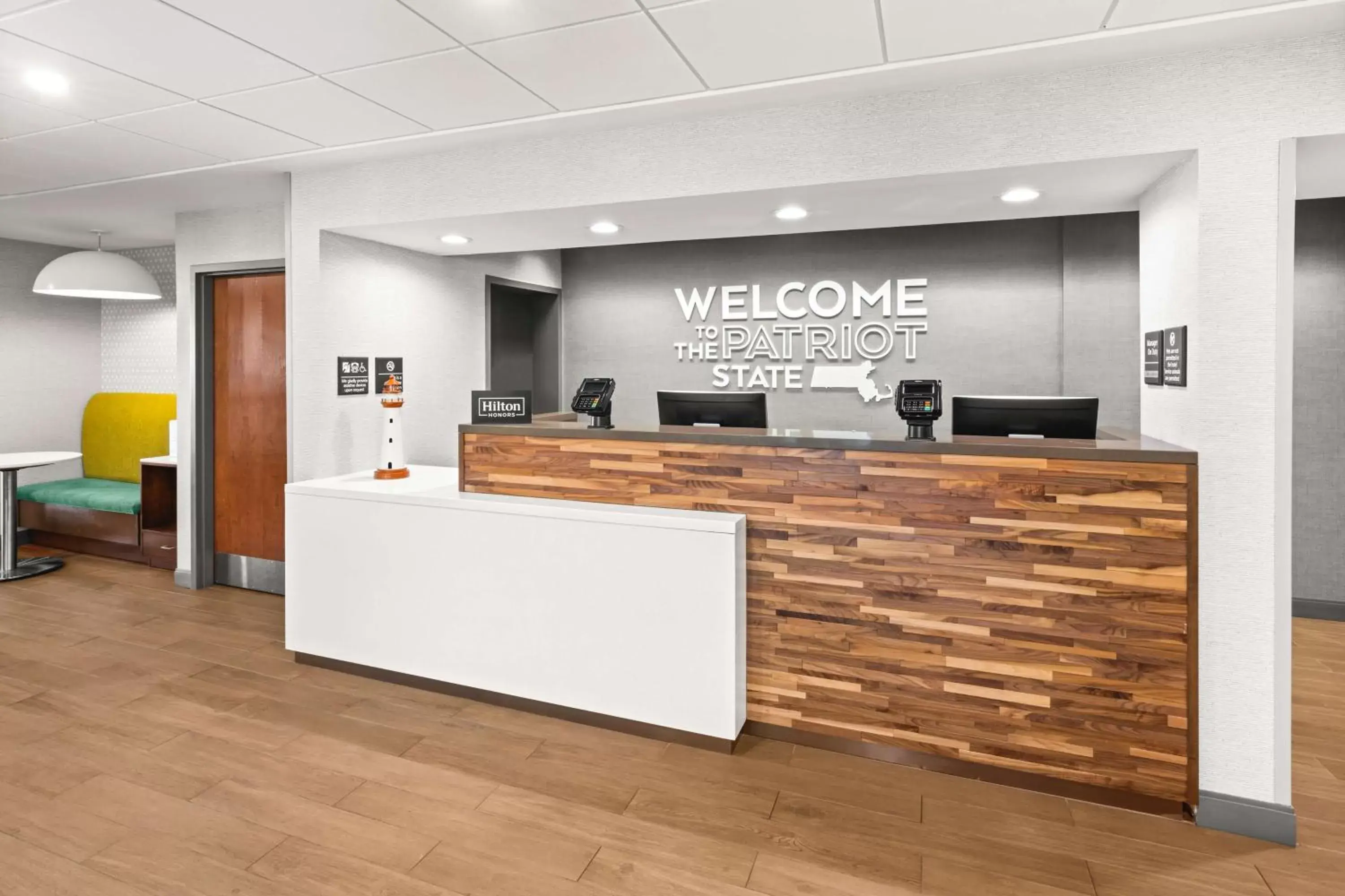 Lobby or reception in Hampton Inn Seekonk Lobby or reception in Hampton Inn Seekonk