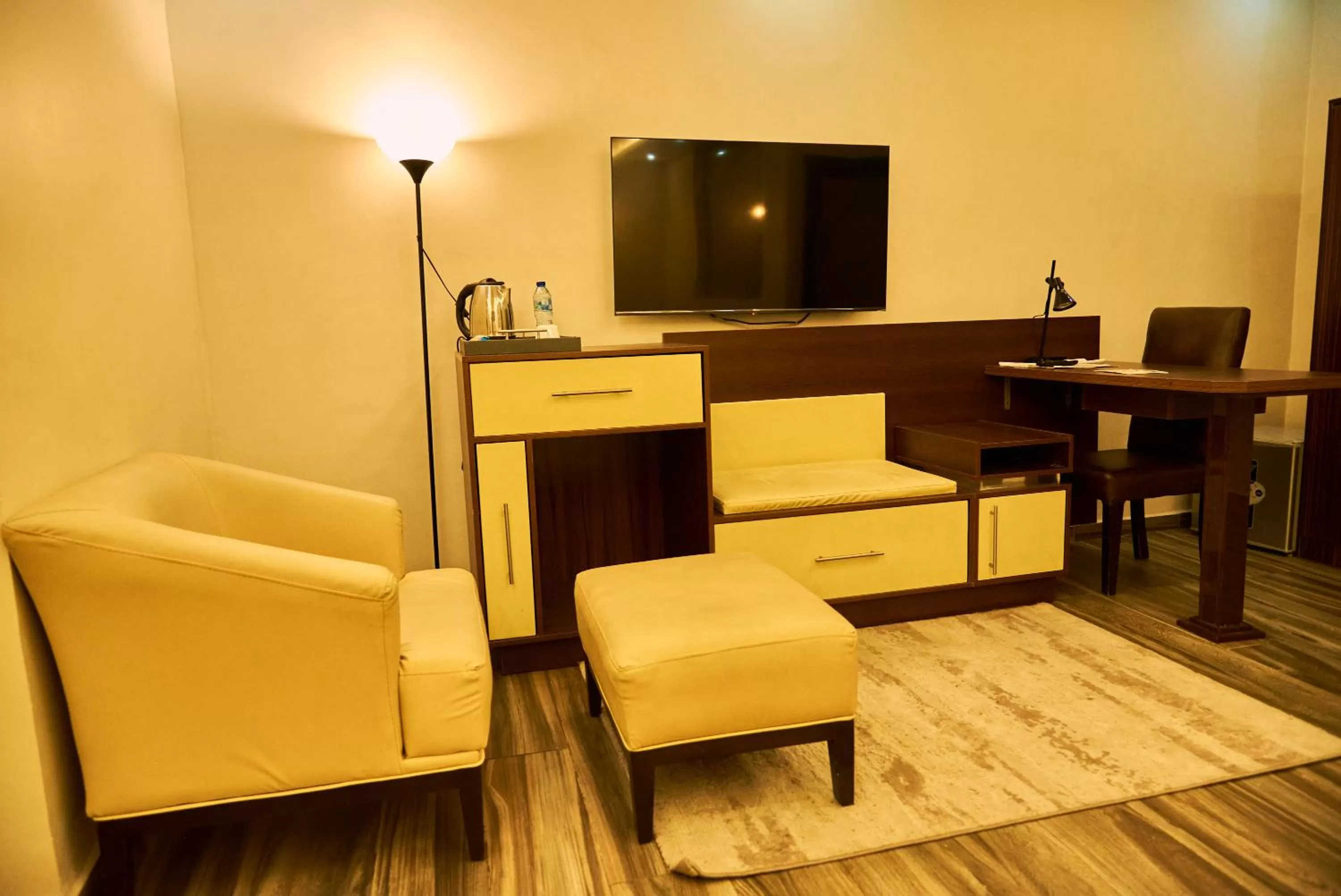 TV/Entertainment Center in MayFair Hotel Maitama Abuja