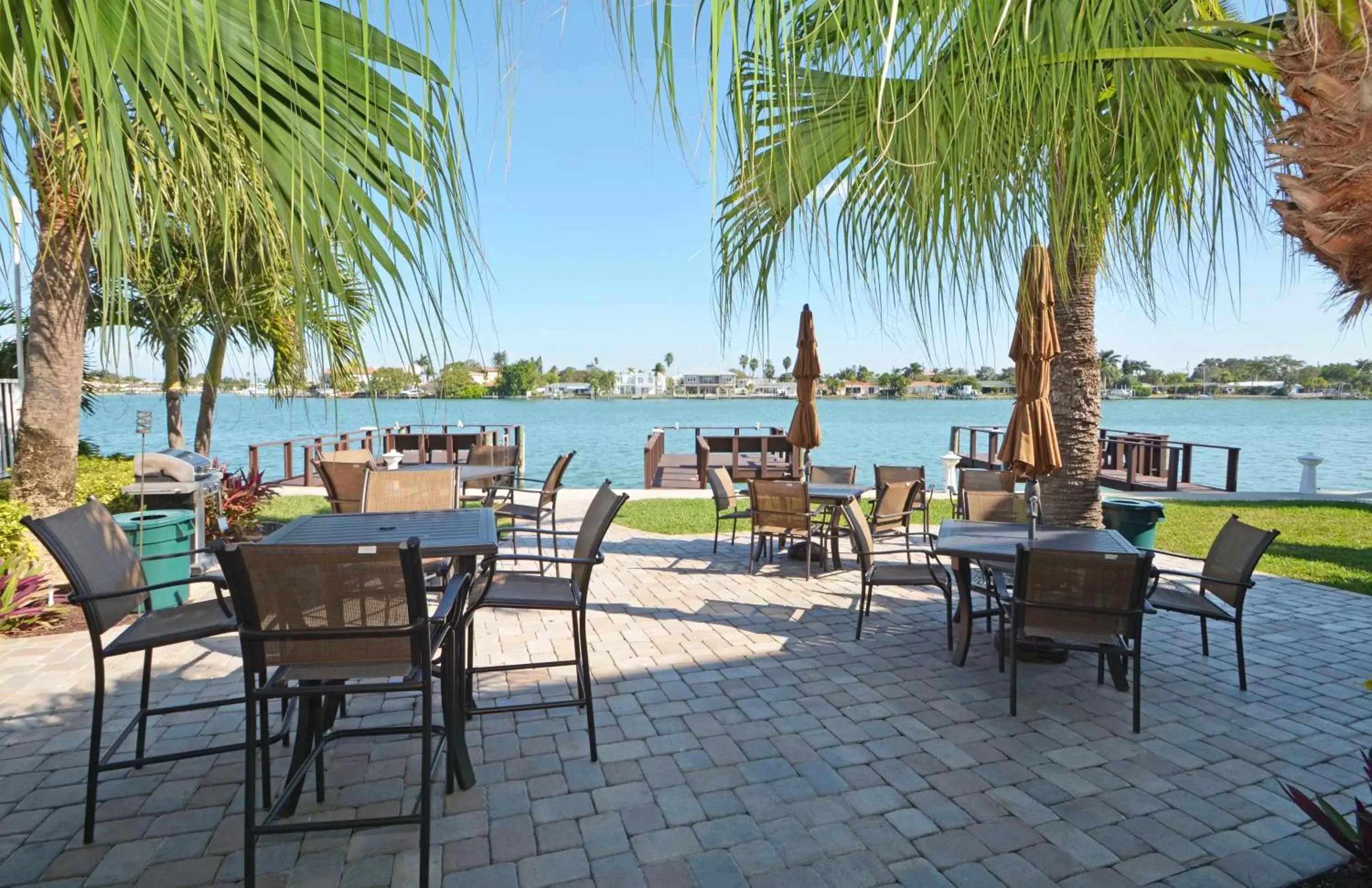 Patio in Westwinds Waterfront Resort